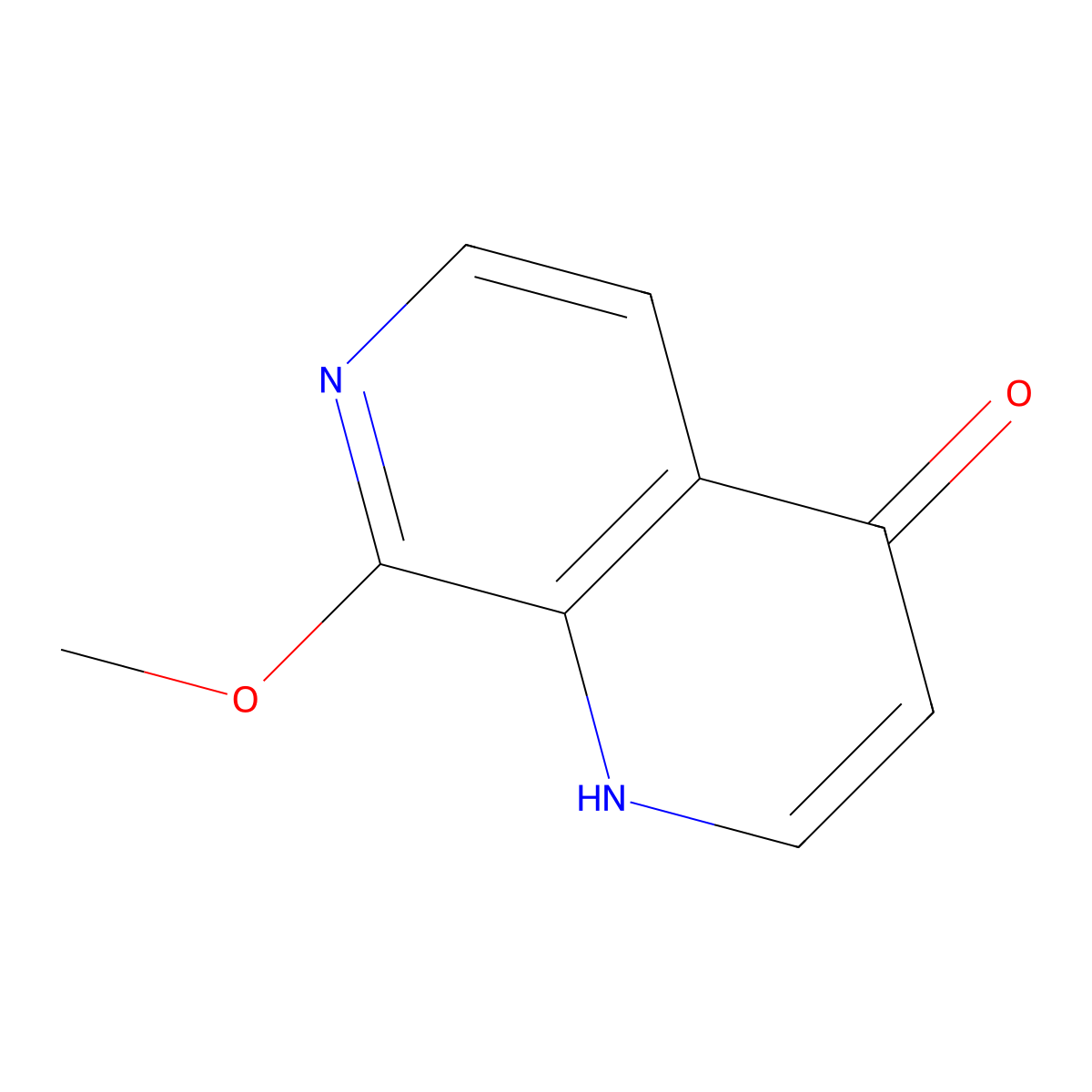 8-methoxy-1,7-naphthyridin-4(1H)-one molecular structure, CAS 1935420-71-5
