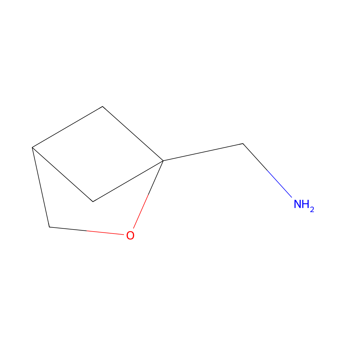{2-Oxabicyclo[2.1.1]hexan-1-yl}methanamine molecular structure, CAS 1935424-98-8