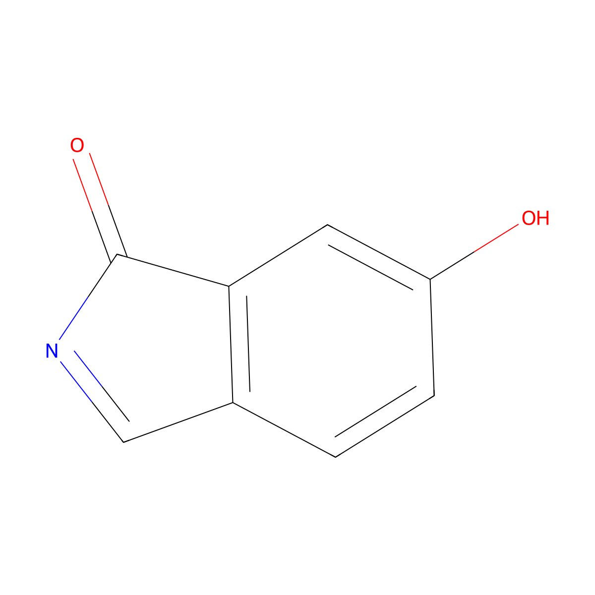 6-Hydroxyisoindol-1-one molecular structure, CAS 1935428-54-8