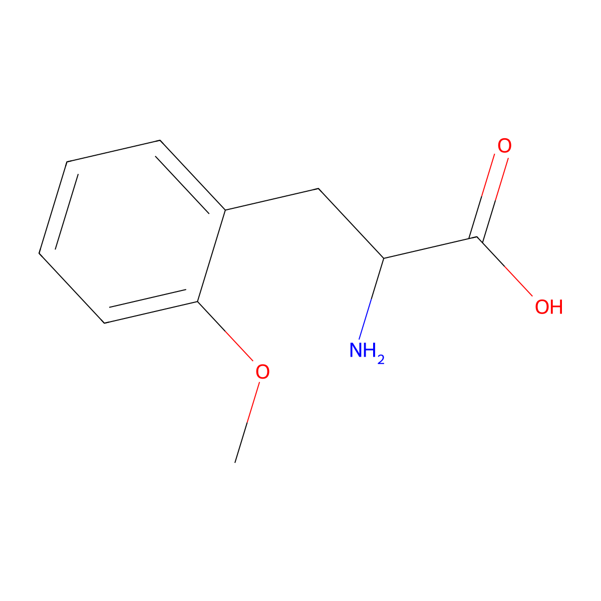 2-Methoxy-L-Phenylalanine molecular structure, CAS 193546-31-5