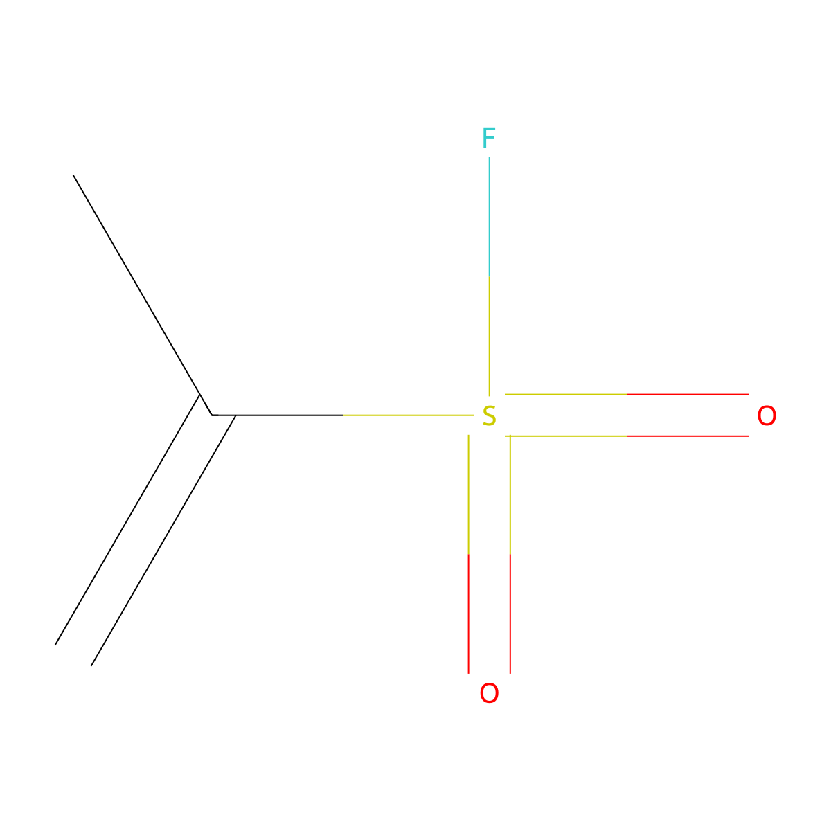 Prop-1-ene-2-sulfonyl fluoride molecular structure, CAS 1935472-28-8