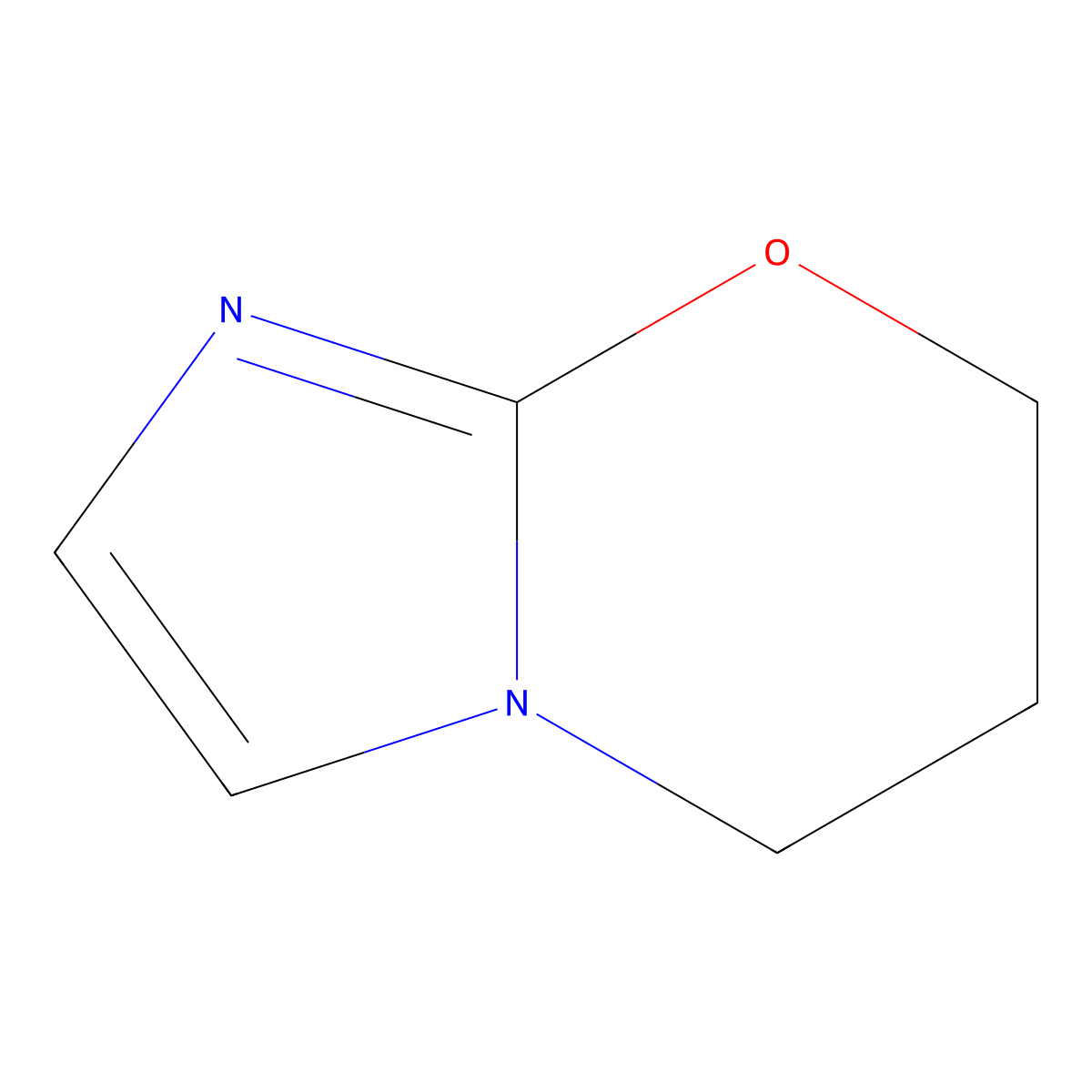 5H,6H,7H-imidazo[2,1-b][1,3]oxazine molecular structure, CAS 1935512-08-5