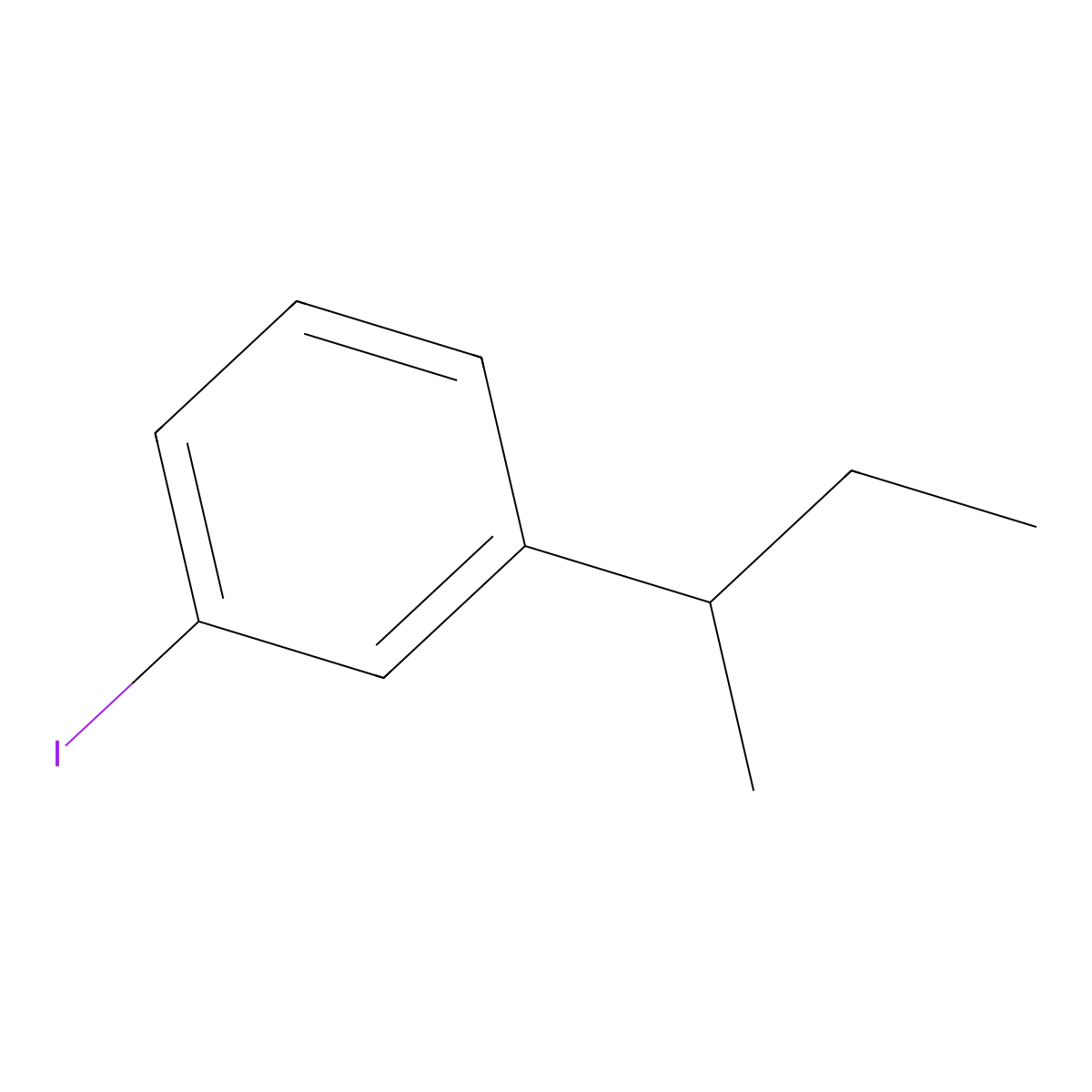 1-(Sec-butyl)-3-iodobenzene molecular structure, CAS 1935514-87-6