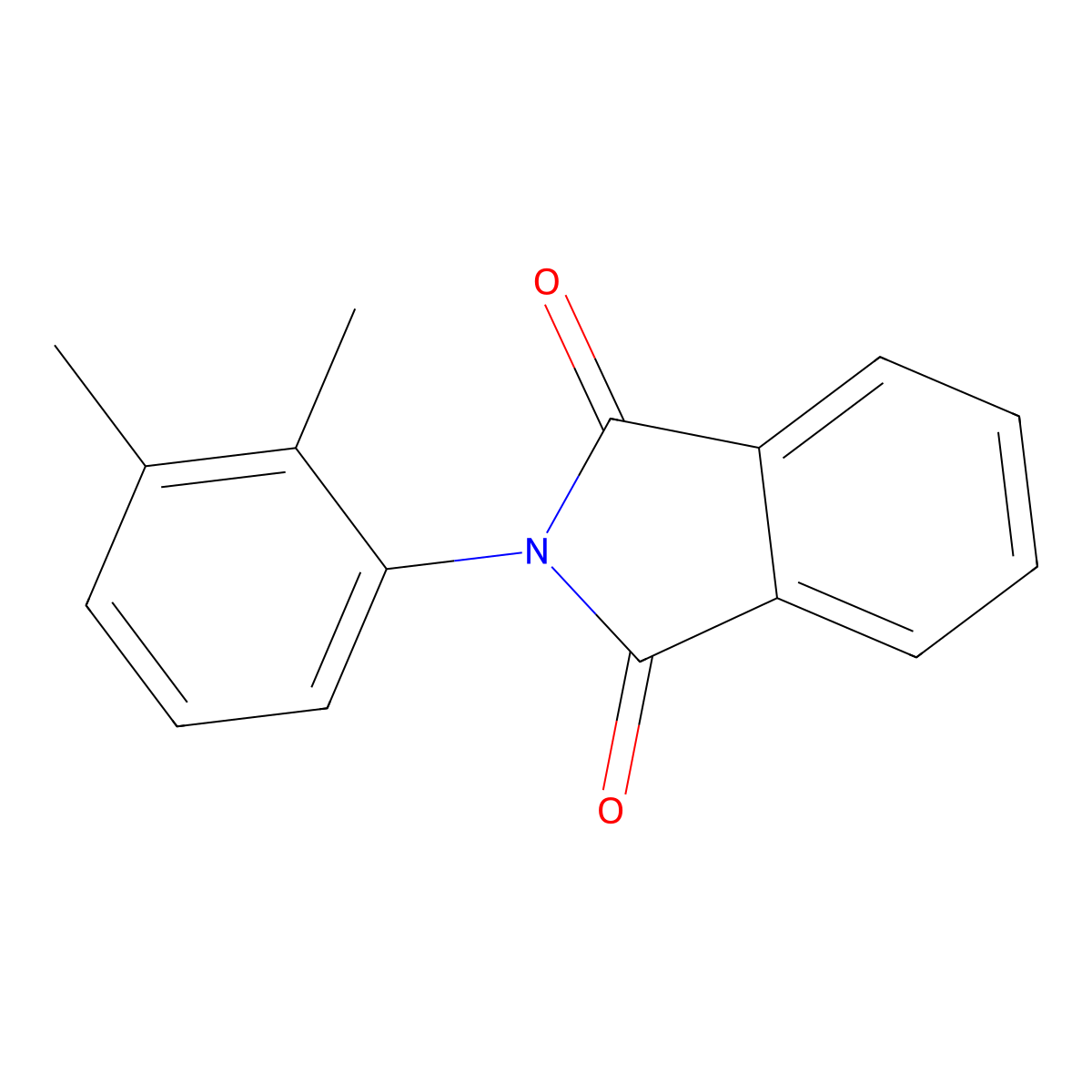 N-(2,3-Dimethylphenyl)phthalimide molecular structure, CAS 19357-29-0