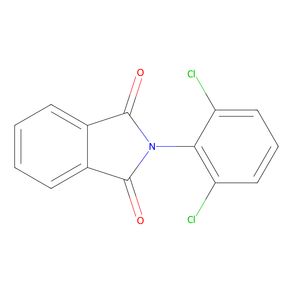 2-(2,6-Dichlorophenyl)benzo[c]azoline-1,3-dione molecular structure, CAS 19357-32-5
