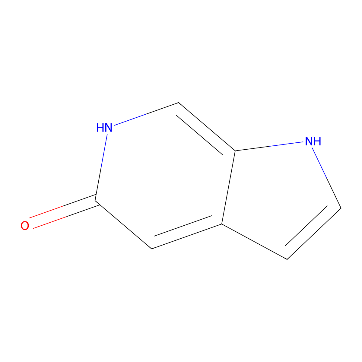 1h-Pyrrolo[2,3-c]pyridin-5-ol molecular structure, CAS 1935918-53-8
