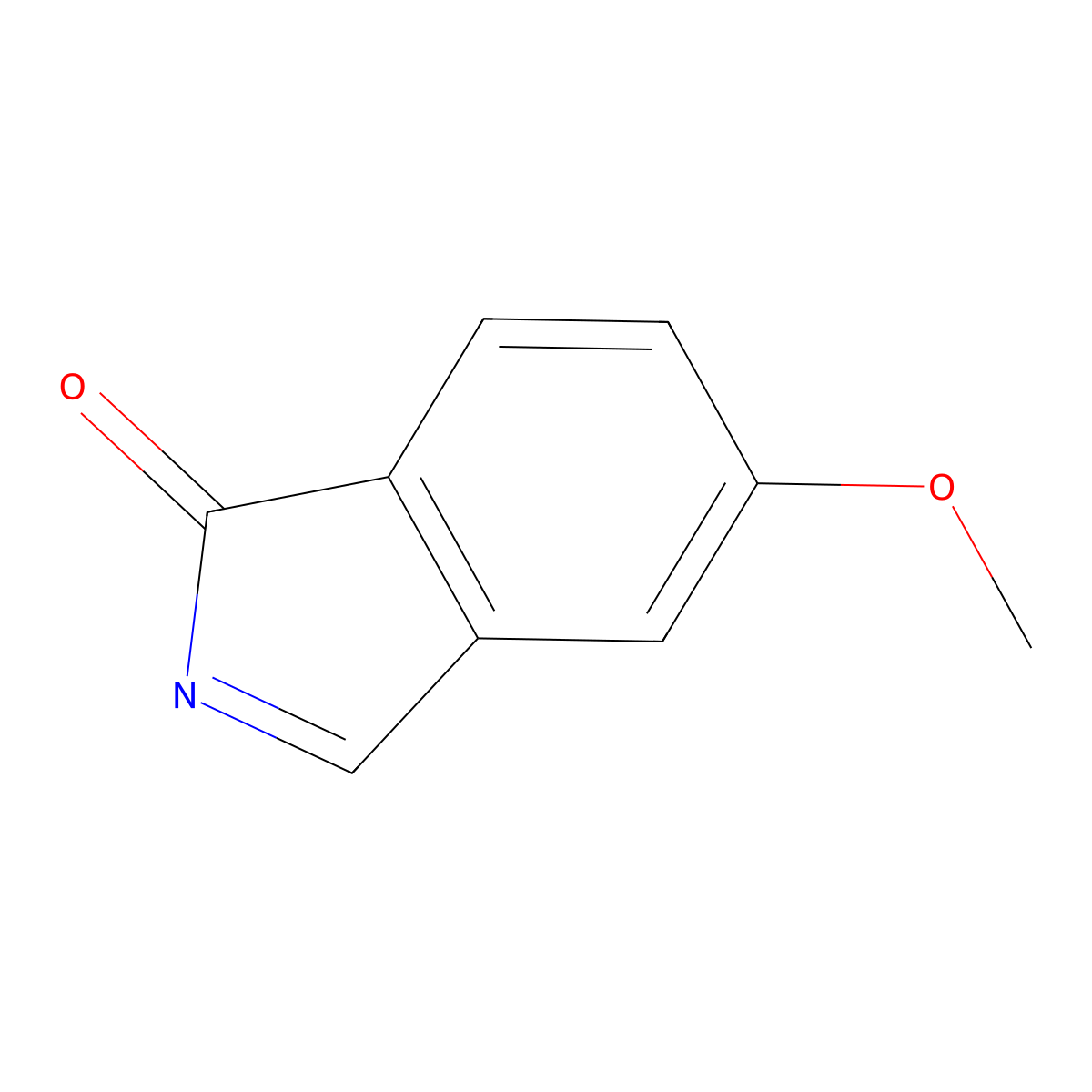 5-Methoxyisoindol-1-one molecular structure, CAS 1935928-55-4