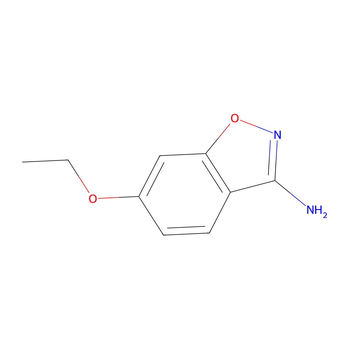 6-Ethoxybenzo[d]isoxazol-3-amine molecular structure, CAS 1935945-75-7