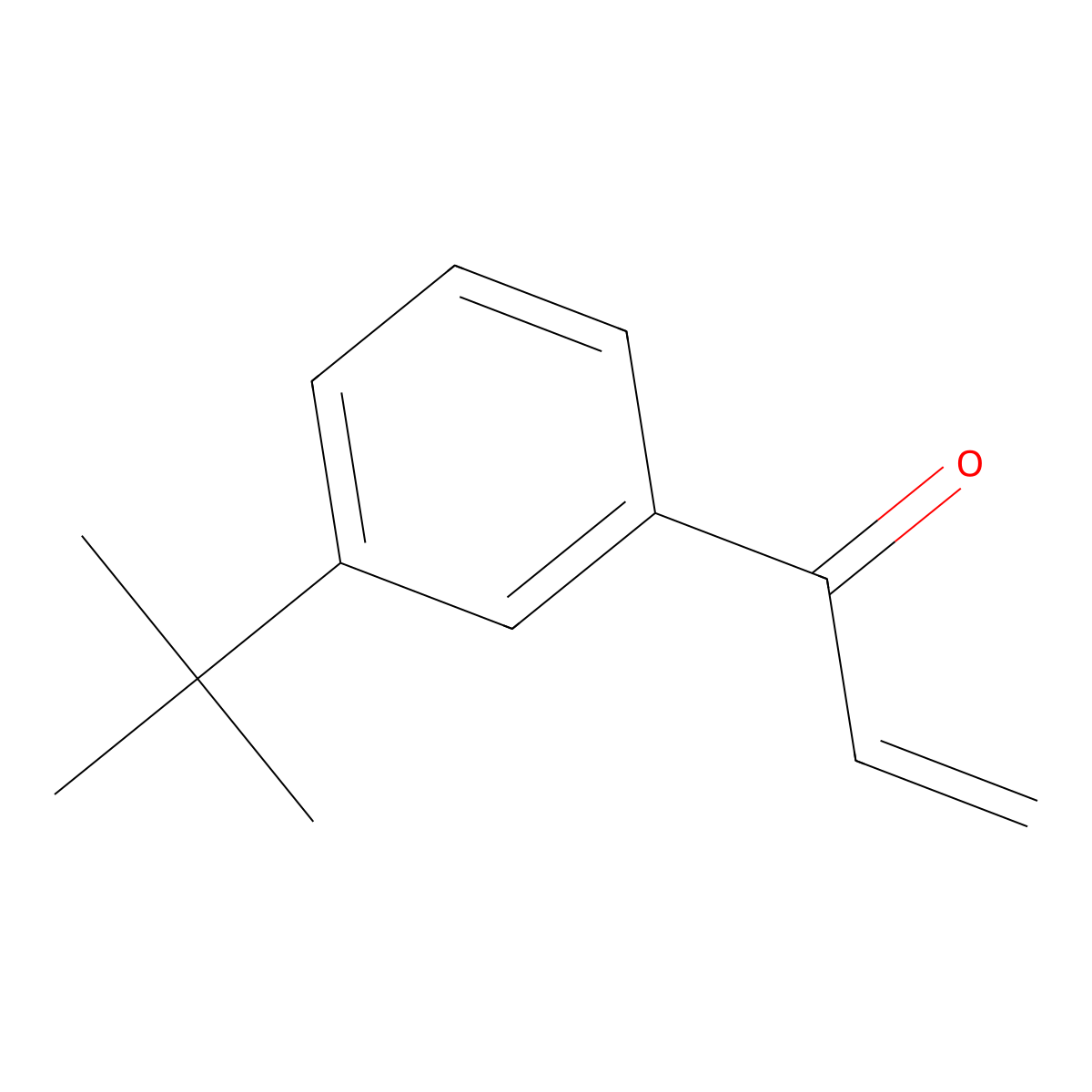 1-(3-Tert-butylphenyl)prop-2-en-1-one molecular structure, CAS 1935957-36-0