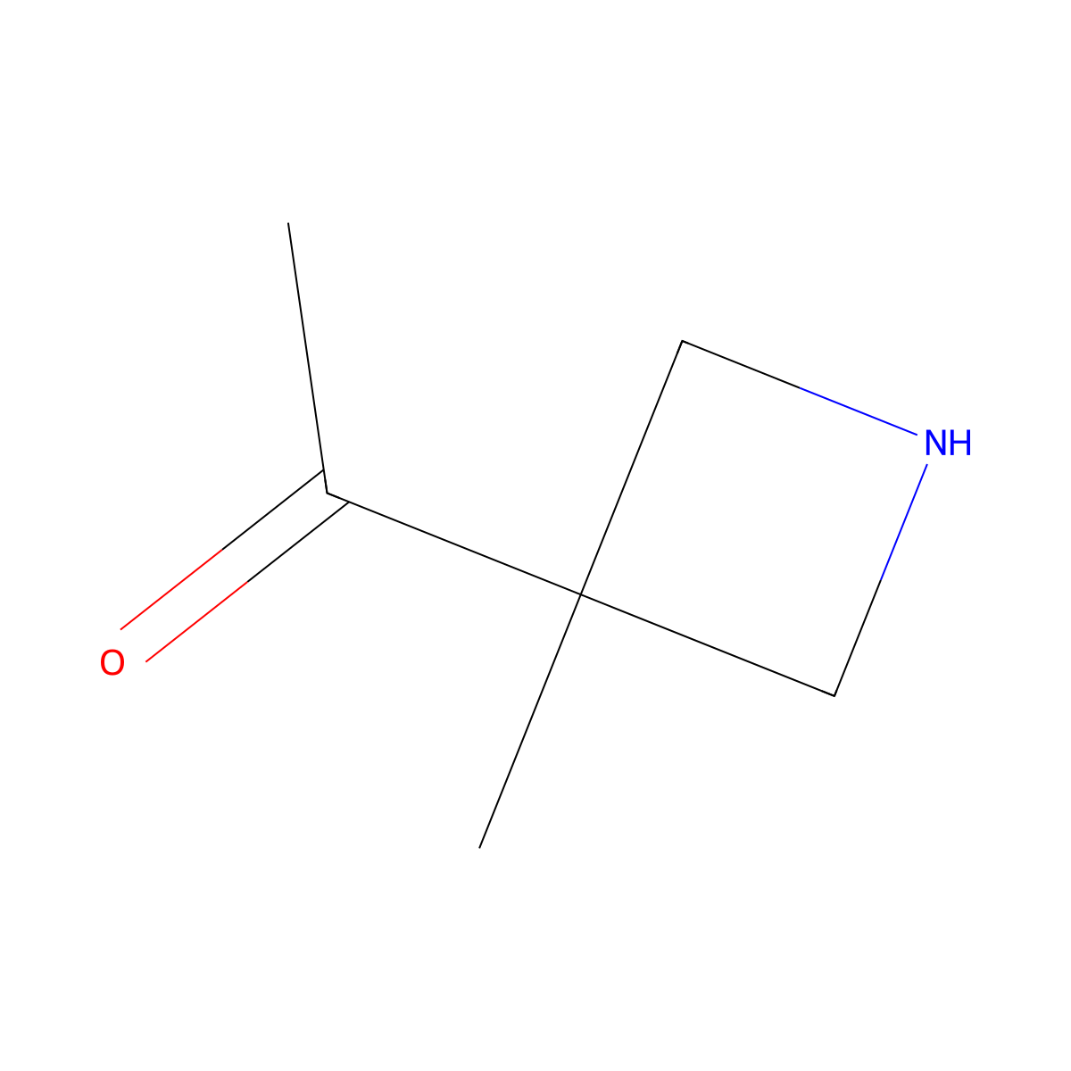 1-(3-Methylazetidin-3-yl)ethan-1-one molecular structure, CAS 1935976-39-8