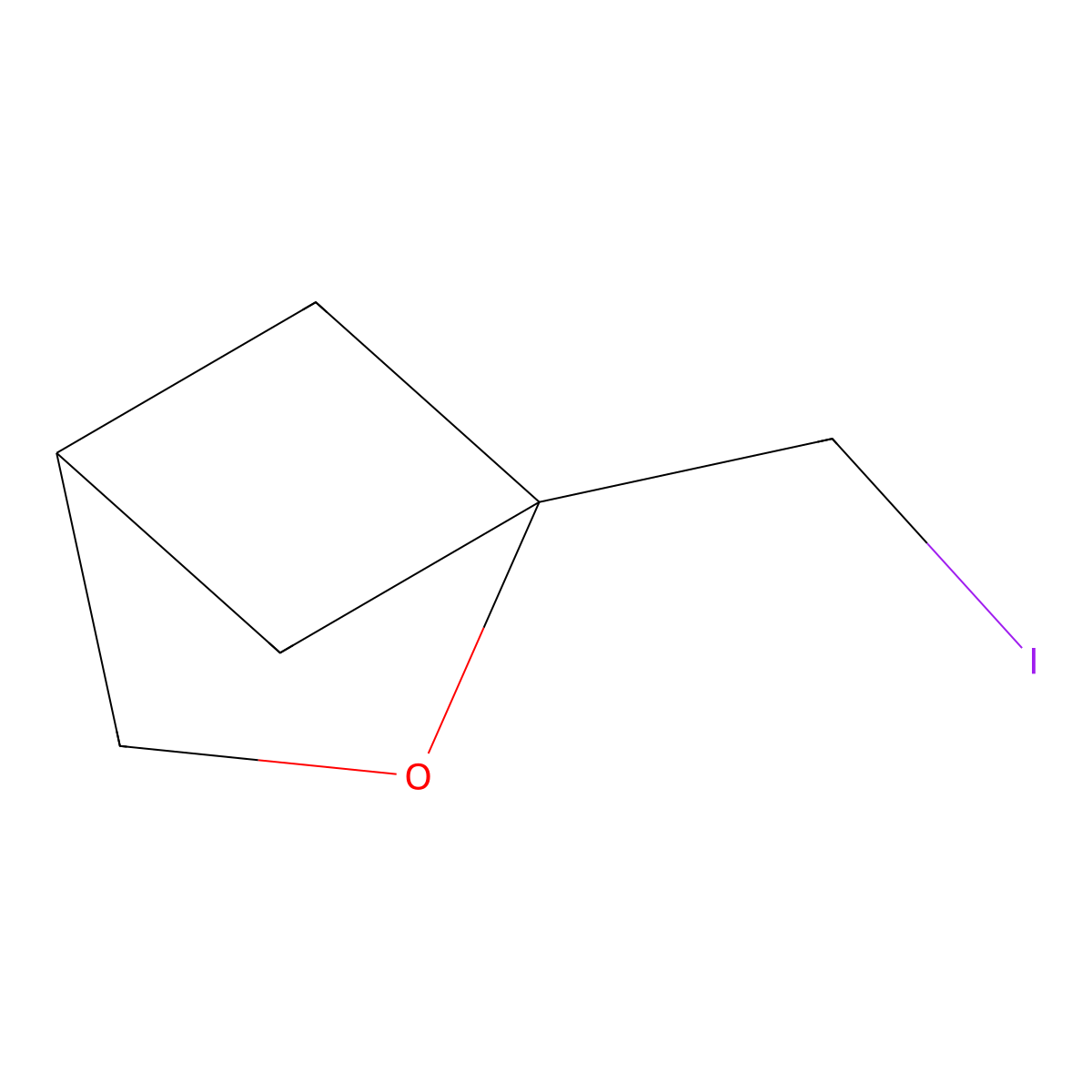 1-(Iodomethyl)-2-oxabicyclo(2.1.1)hexane molecular structure, CAS 1935986-52-9