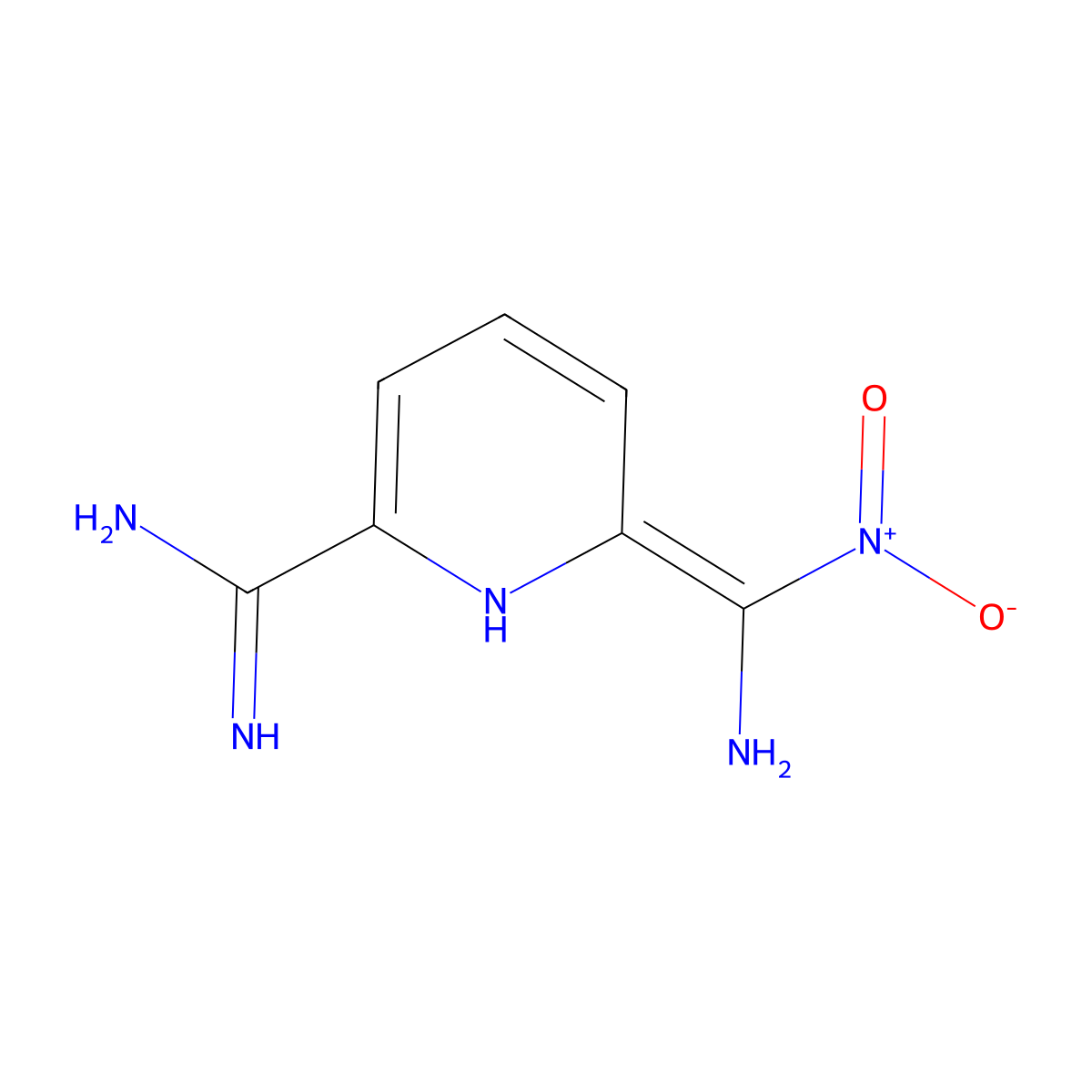 N2,N2-dihydroxypyridine-2,6-dicarboximidamide molecular structure, CAS 1936062-80-4