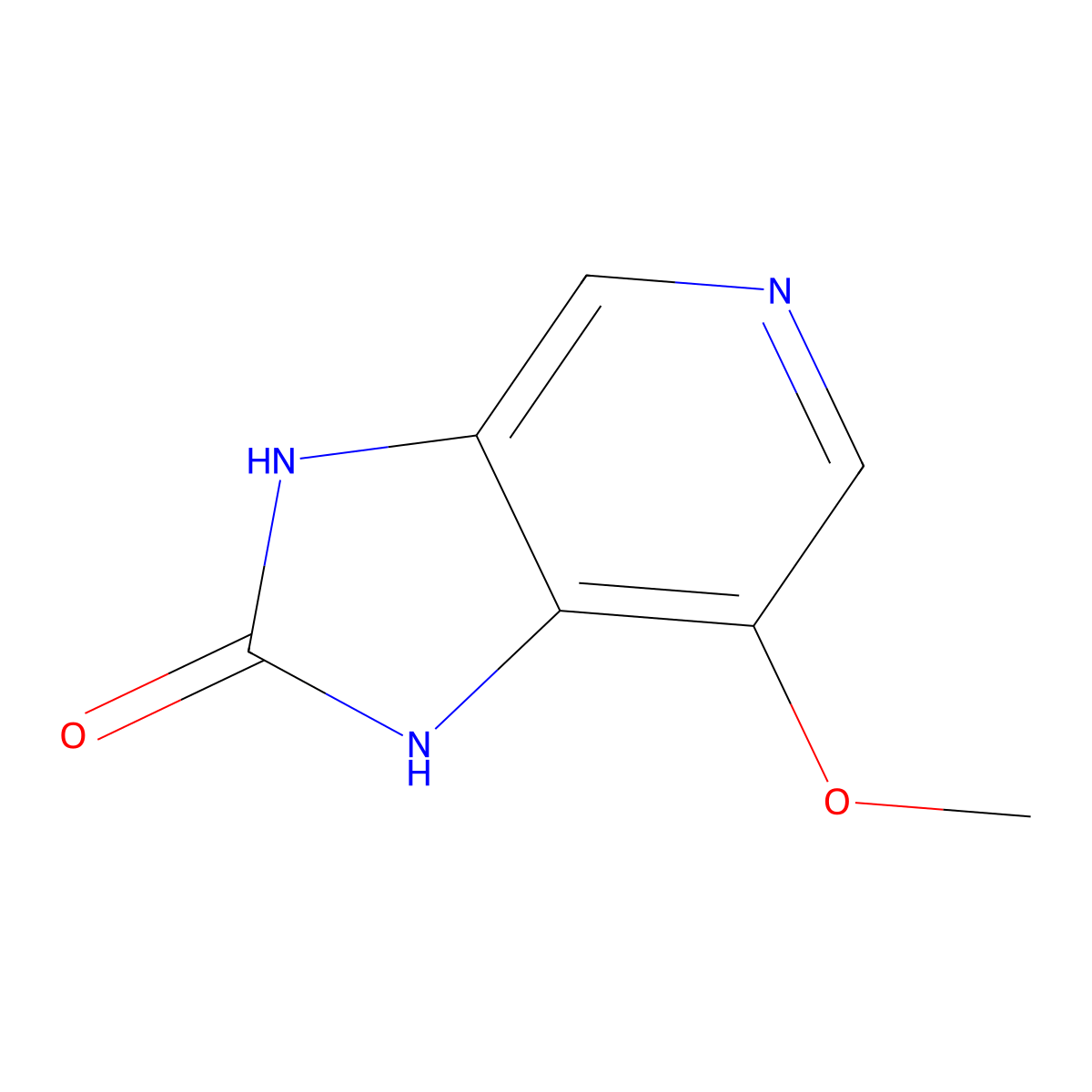 7-Methoxy-1,3-dihydro-imidazo[4,5-c]pyridin-2-one molecular structure, CAS 1936095-12-3