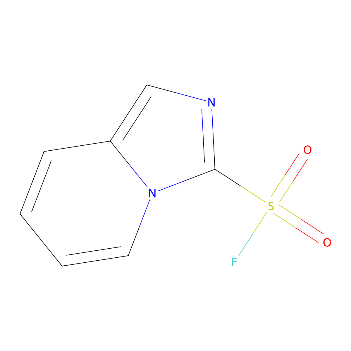 Imidazo[1,5-a]pyridine-3-sulfonyl fluoride molecular structure, CAS 1936147-32-8