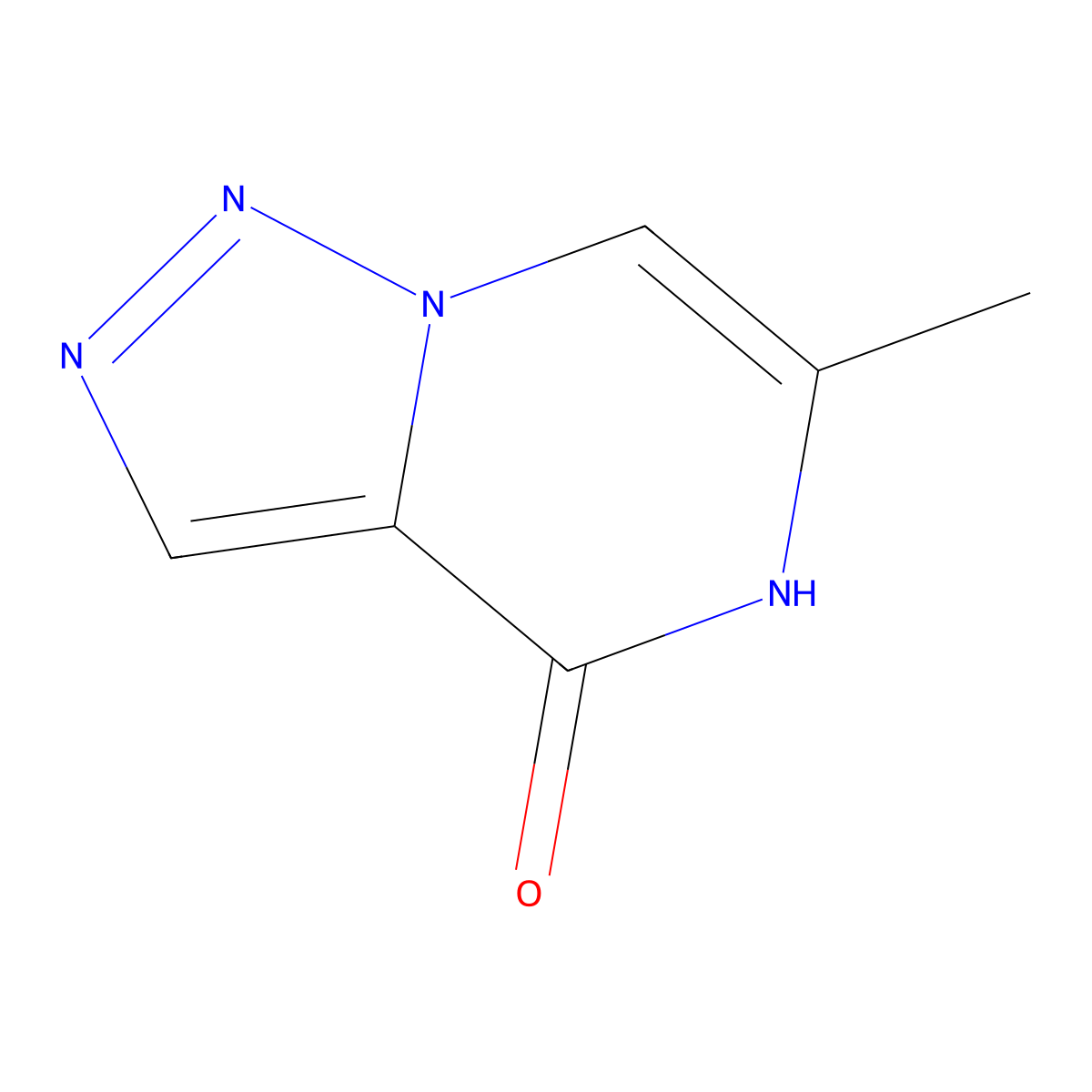 6-methyl-[1,2,3]triazolo[1,5-a]pyrazin-4(5H)-one molecular structure, CAS 1936285-98-1