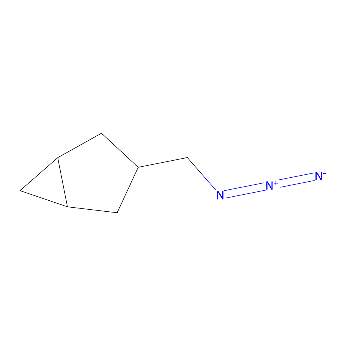 3-(Azidomethyl)bicyclo[3.1.0]hexane molecular structure, CAS 1936290-27-5