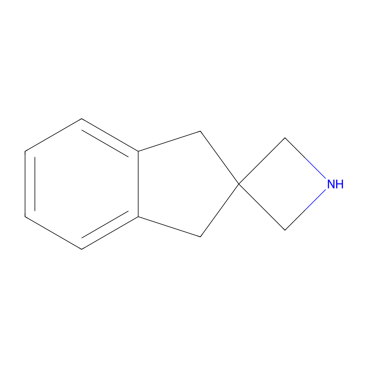 1',3'-Dihydrospiro[azetidine-3,2'-indene] molecular structure, CAS 1936301-30-2