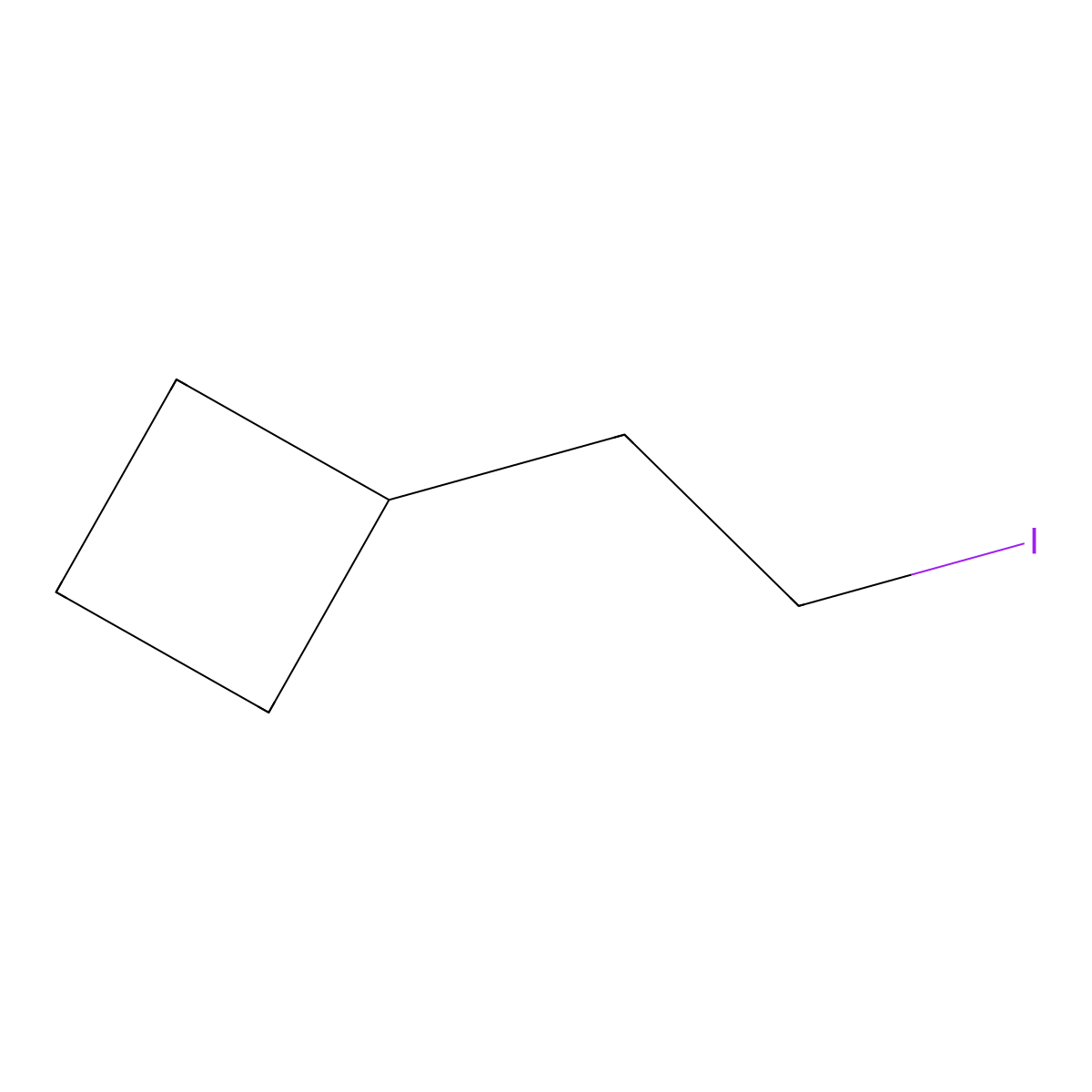 (2-Iodoethyl)cyclobutane molecular structure, CAS 1936319-09-3