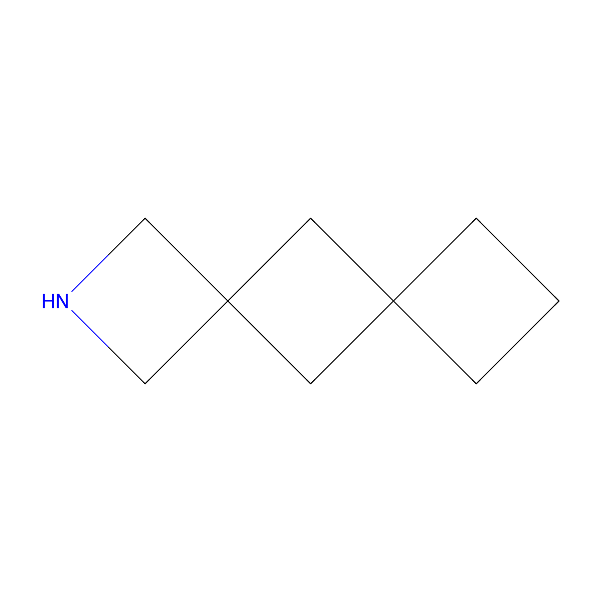 2-Azadispiro[3.1.3^{6}.1^{4}]decane molecular structure, CAS 1936354-15-2