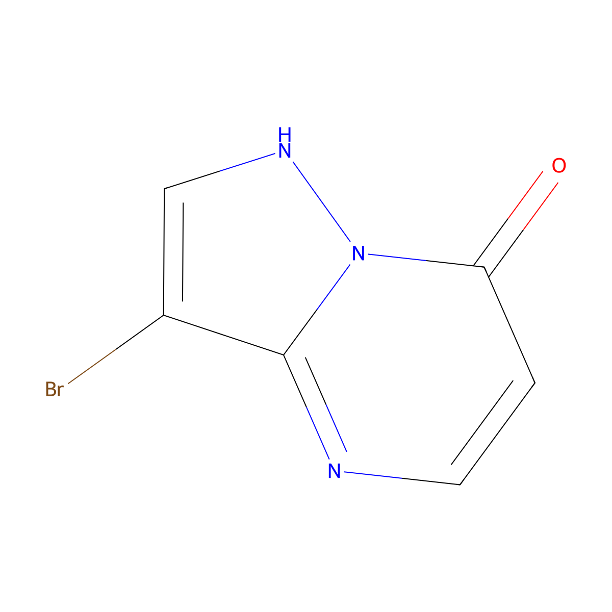 3-Bromo-4h-pyrazolo[1,5-a]pyrimidin-7-one molecular structure, CAS 1936456-72-2