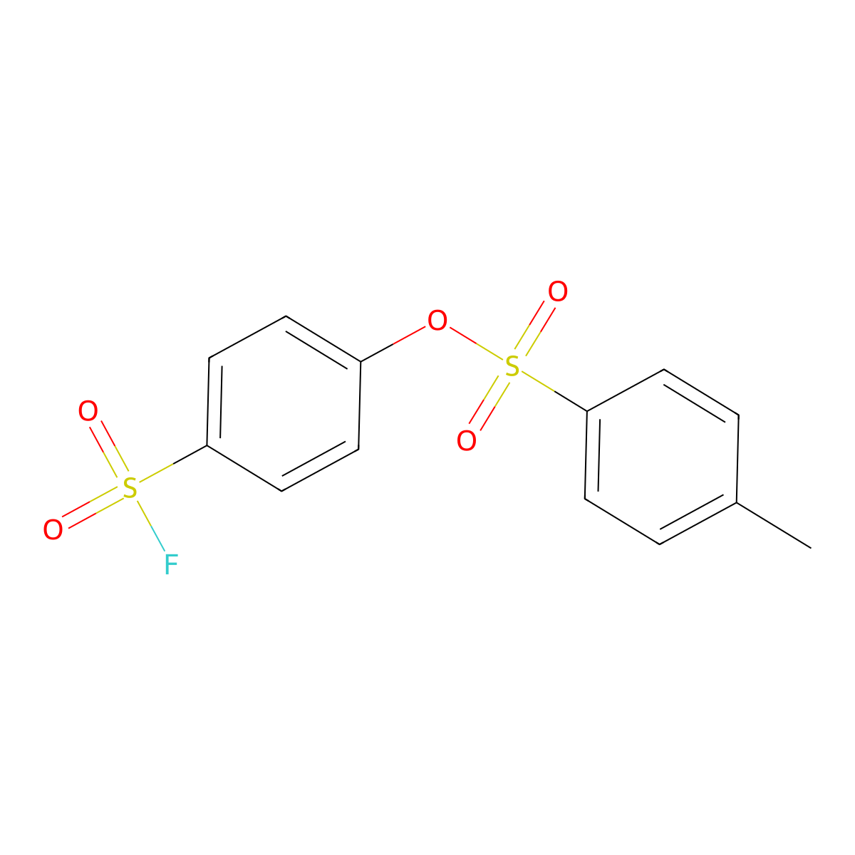 4-(Fluorosulfonyl)phenyl 4-methylbenzene-1-sulfonate molecular structure, CAS 1936608-47-7