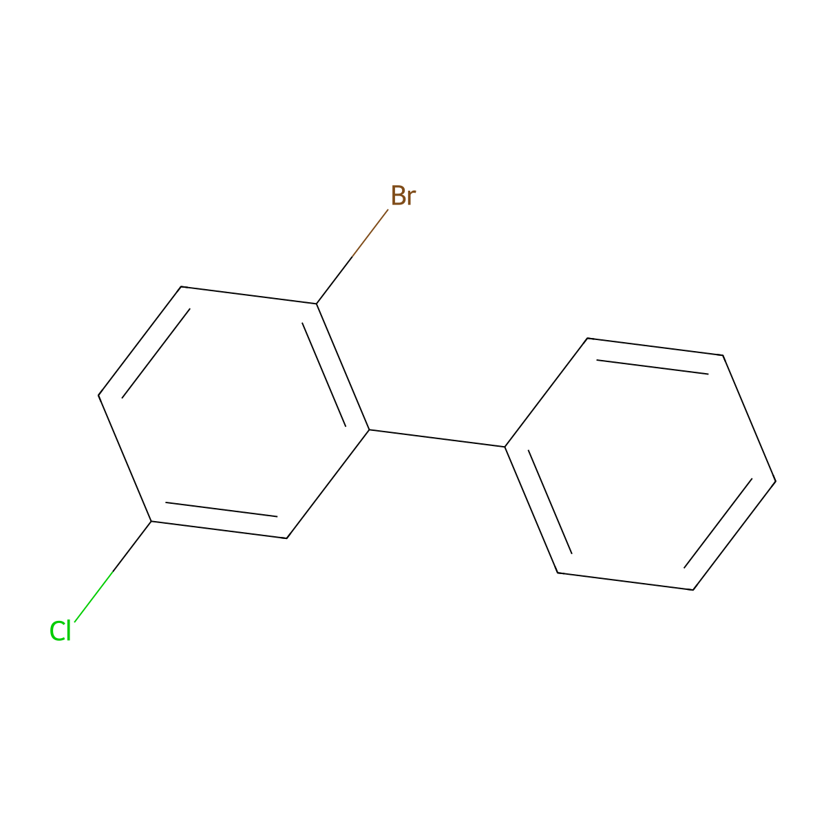 2-Bromo-5-chlorobiphenyl molecular structure, CAS 1936711-65-7