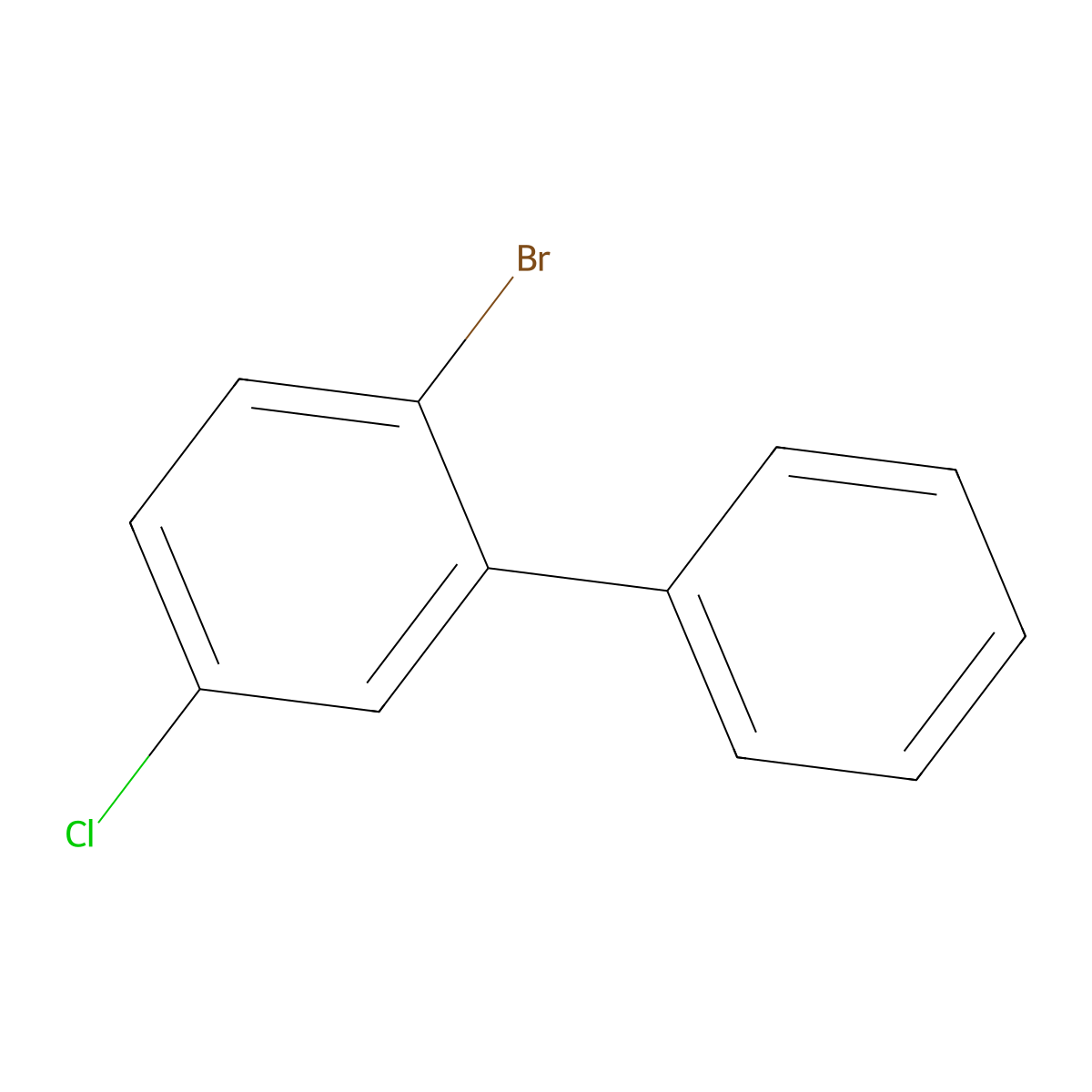 2-Bromo-5-chlorobiphenyl molecular structure, CAS 1936711-65-7