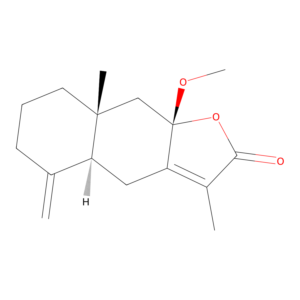 8beta-Methoxyatractylenolide I molecular structure, CAS 193694-24-5