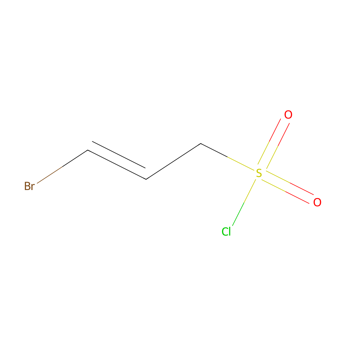 (2Z)-3-bromoprop-2-ene-1-sulfonyl chloride molecular structure, CAS 1937253-54-7