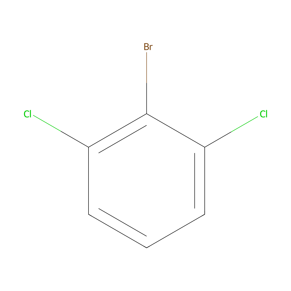 1-Bromo-2,6-dichlorobenzene molecular structure, CAS 19393-92-1