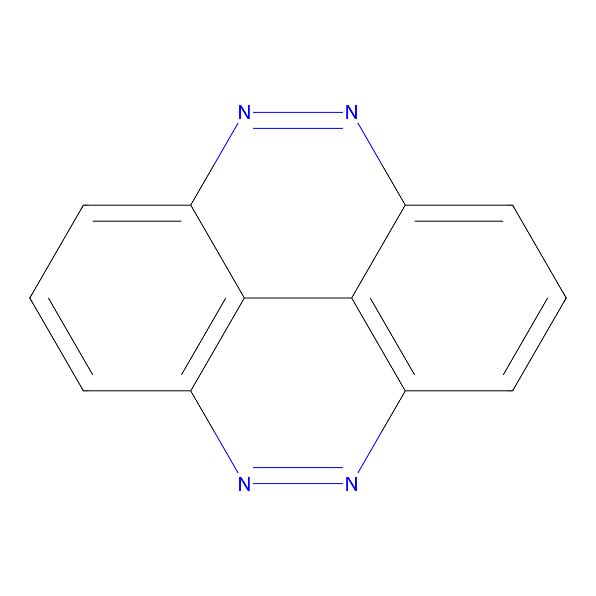 Cinnolino(5,4,3-cde)cinnoline molecular structure, CAS 194-12-7