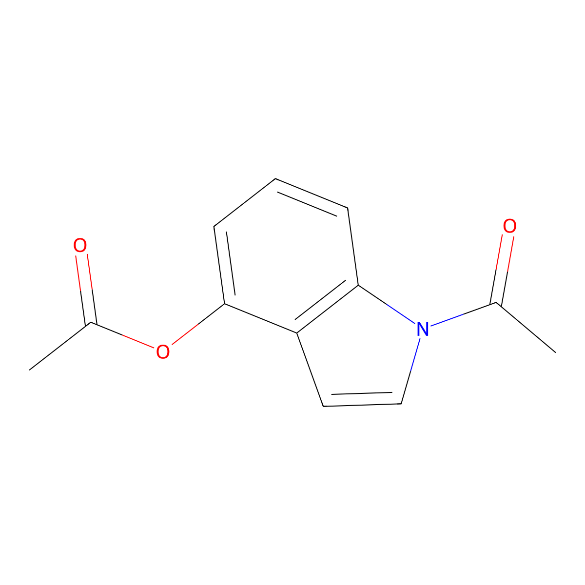 1-Acetyl-1H-indol-4-yl acetate molecular structure, CAS 1940025-86-4