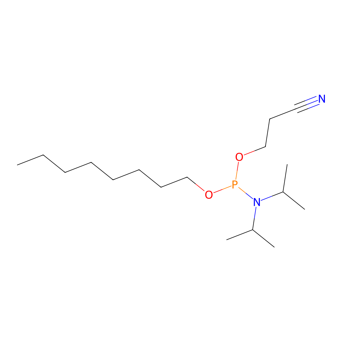 C8 amidite molecular structure, CAS 194015-05-9