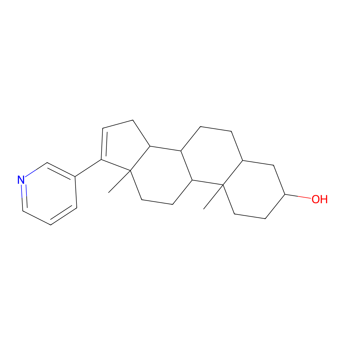 Abiraterone metabolite 1 molecular structure, CAS 1940176-03-3
