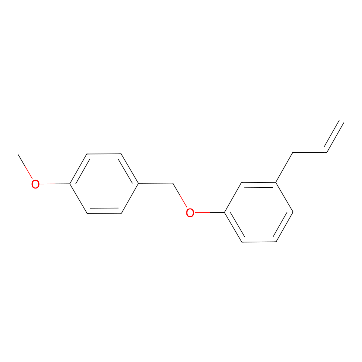 1-Allyl-3-[(4-methoxybenzyl)oxy]benzene molecular structure, CAS 1940193-03-2