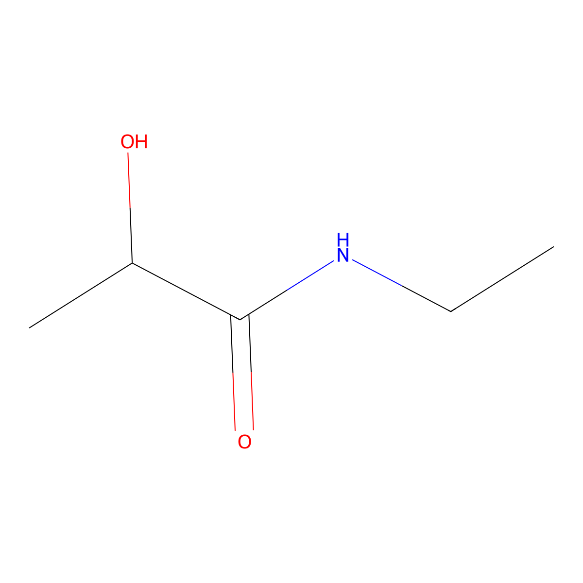 (2S)-N-ethyl-2-hydroxypropanamide molecular structure, CAS 194022-24-7