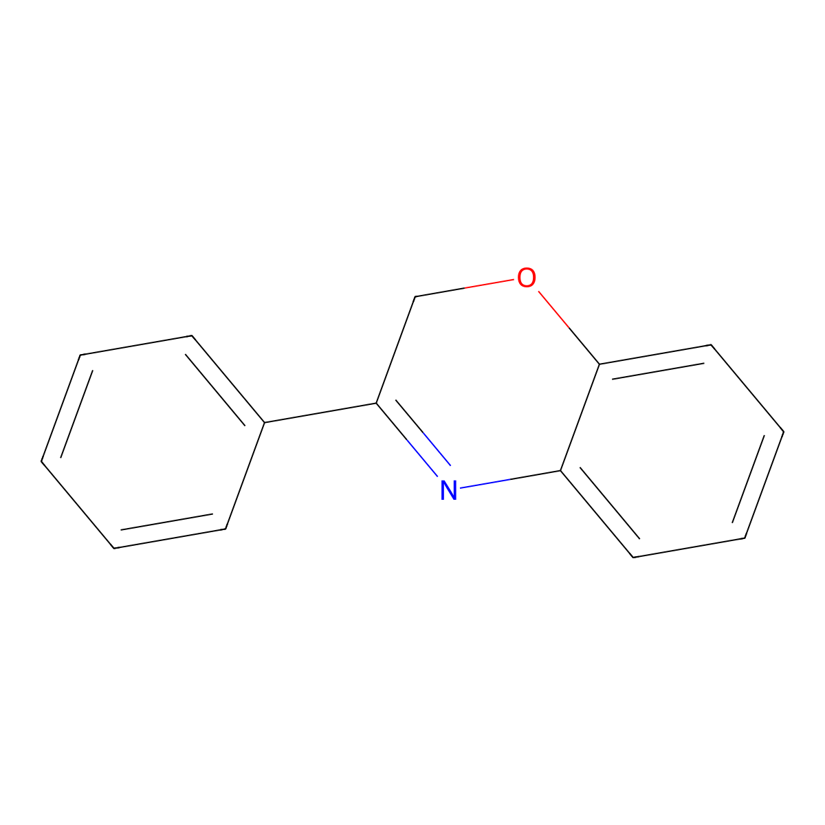 3-phenyl-2H-1,4-benzoxazine molecular structure, CAS 19409-26-8