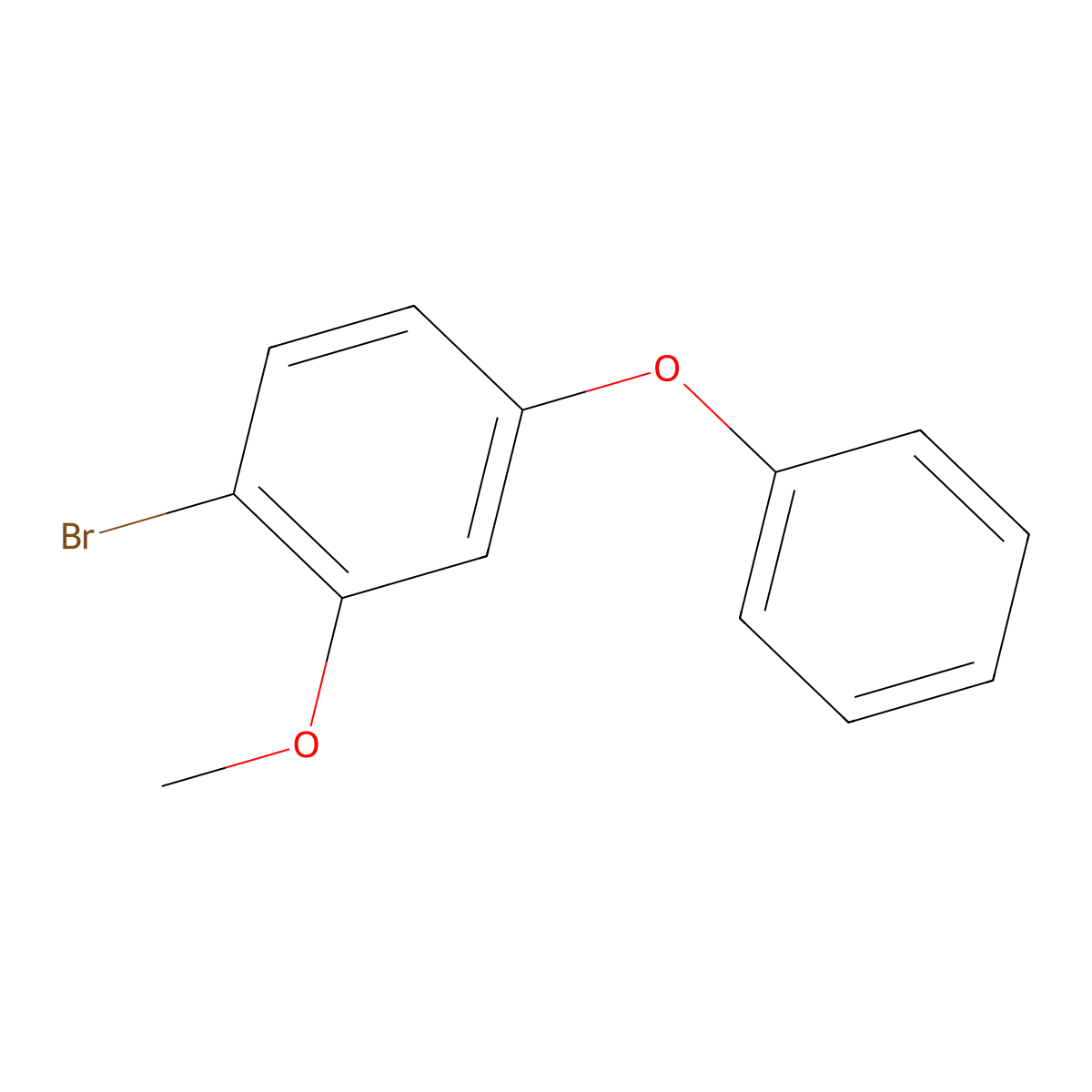 2-Methoxy-4-phenoxybromobenzene molecular structure, CAS 194204-29-0