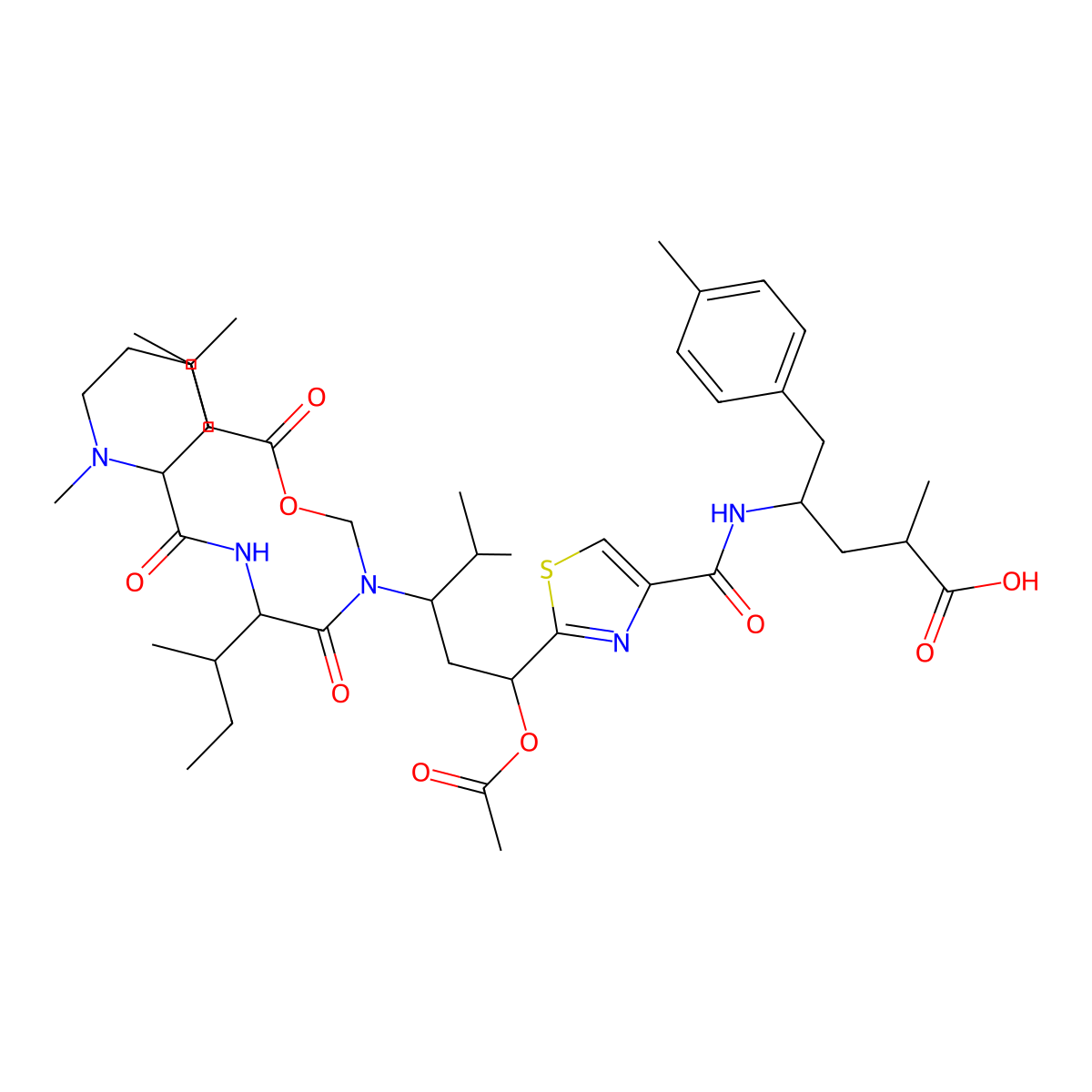 Tubulysin molecular structure, CAS 1943604-24-7