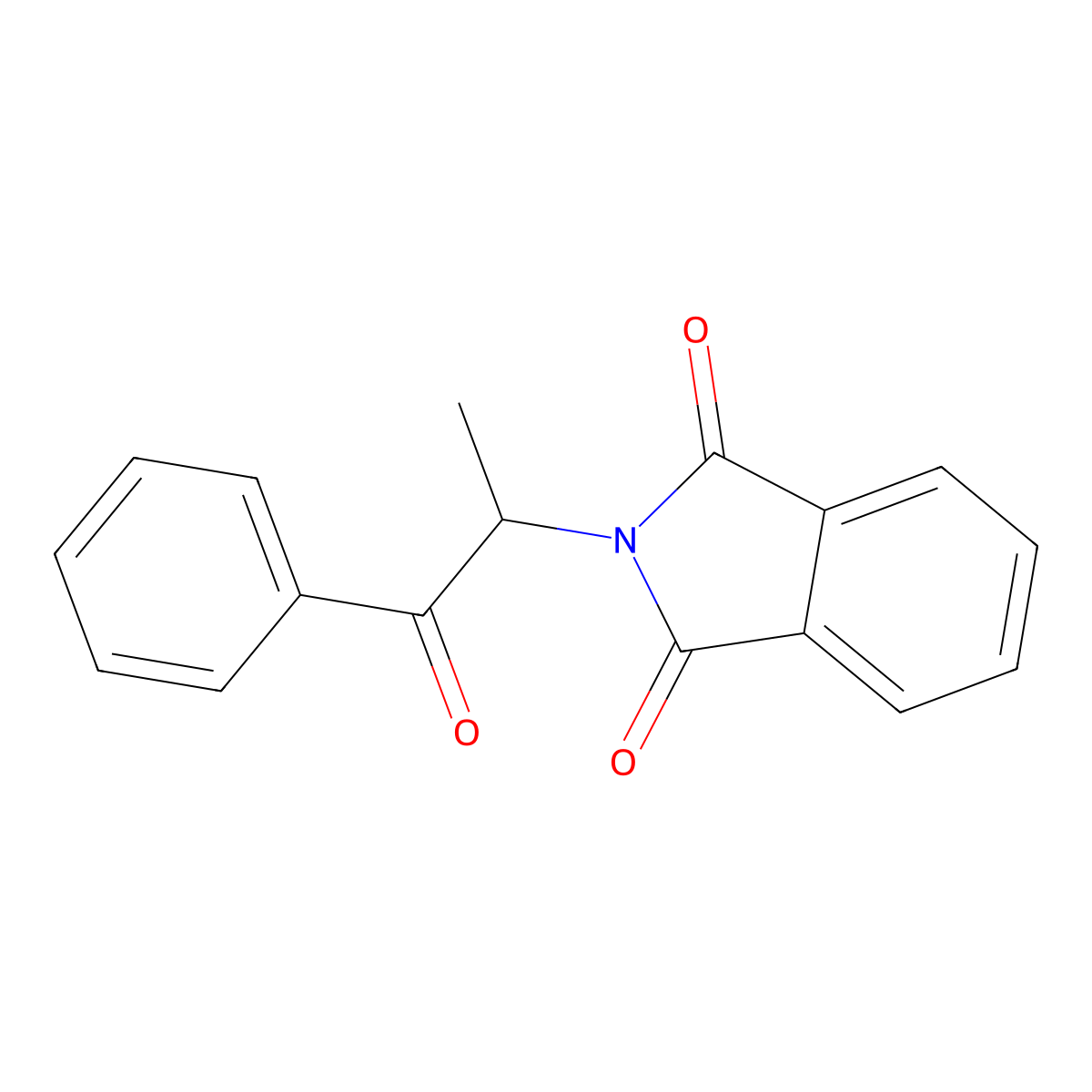 alpha-Phthalimidopropiophenone molecular structure, CAS 19437-20-8