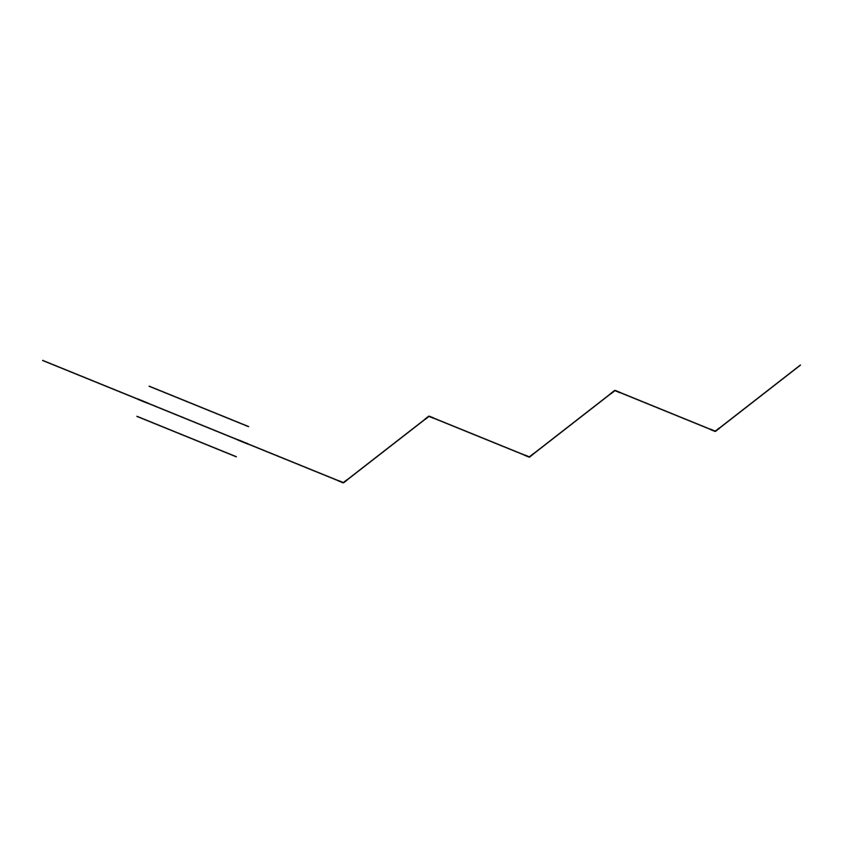 2-Nonyne molecular structure, CAS 19447-29-1