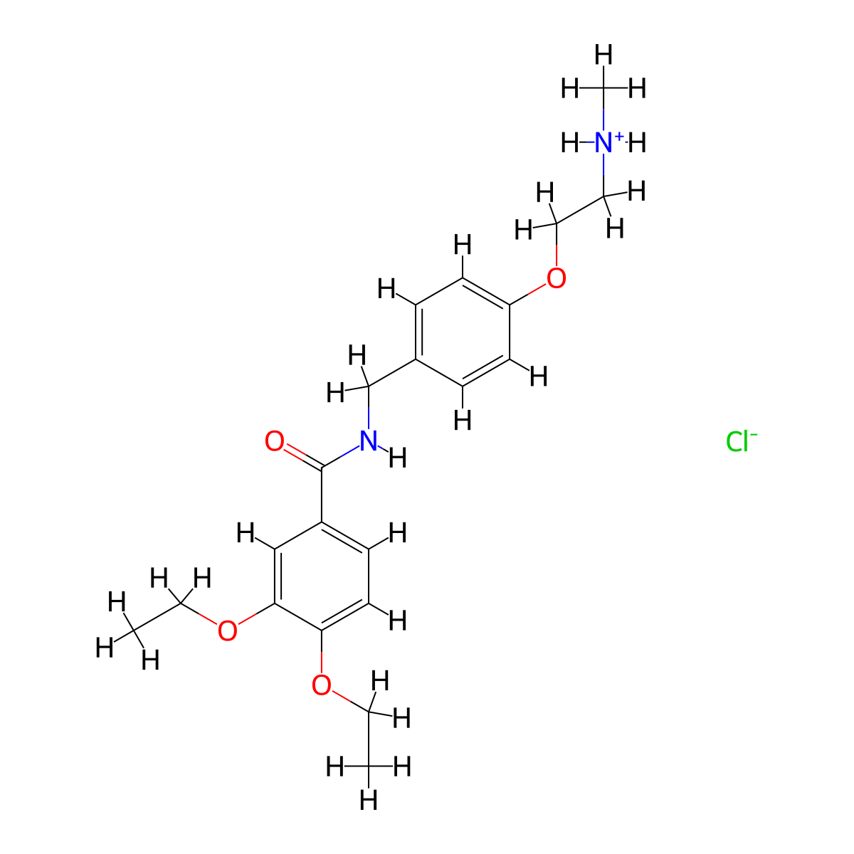 RO-5-6574 hydrochloride molecular structure, CAS 19457-00-2