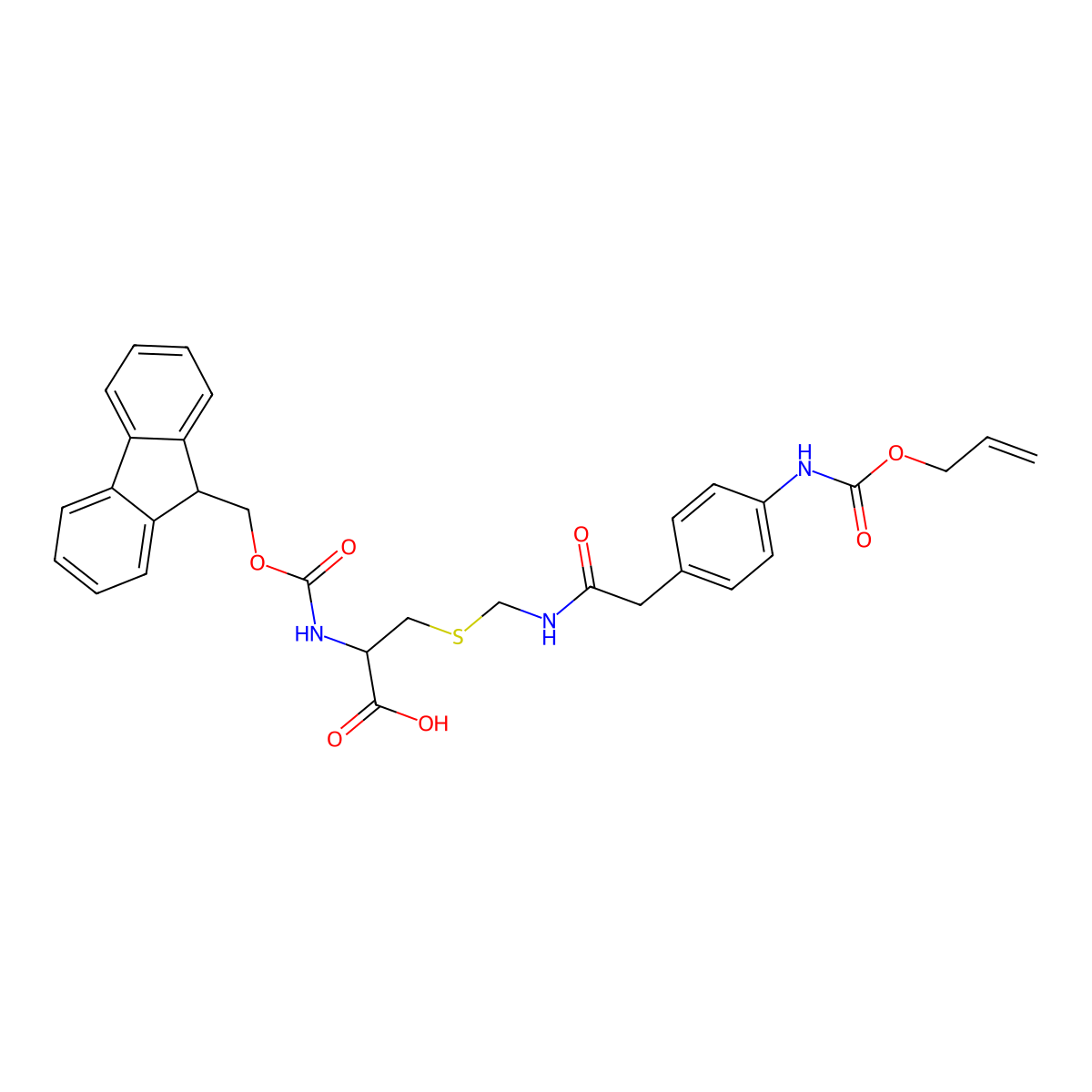 Fmoc-L-Cys(Aapam)-OH molecular structure, CAS 1946783-89-6