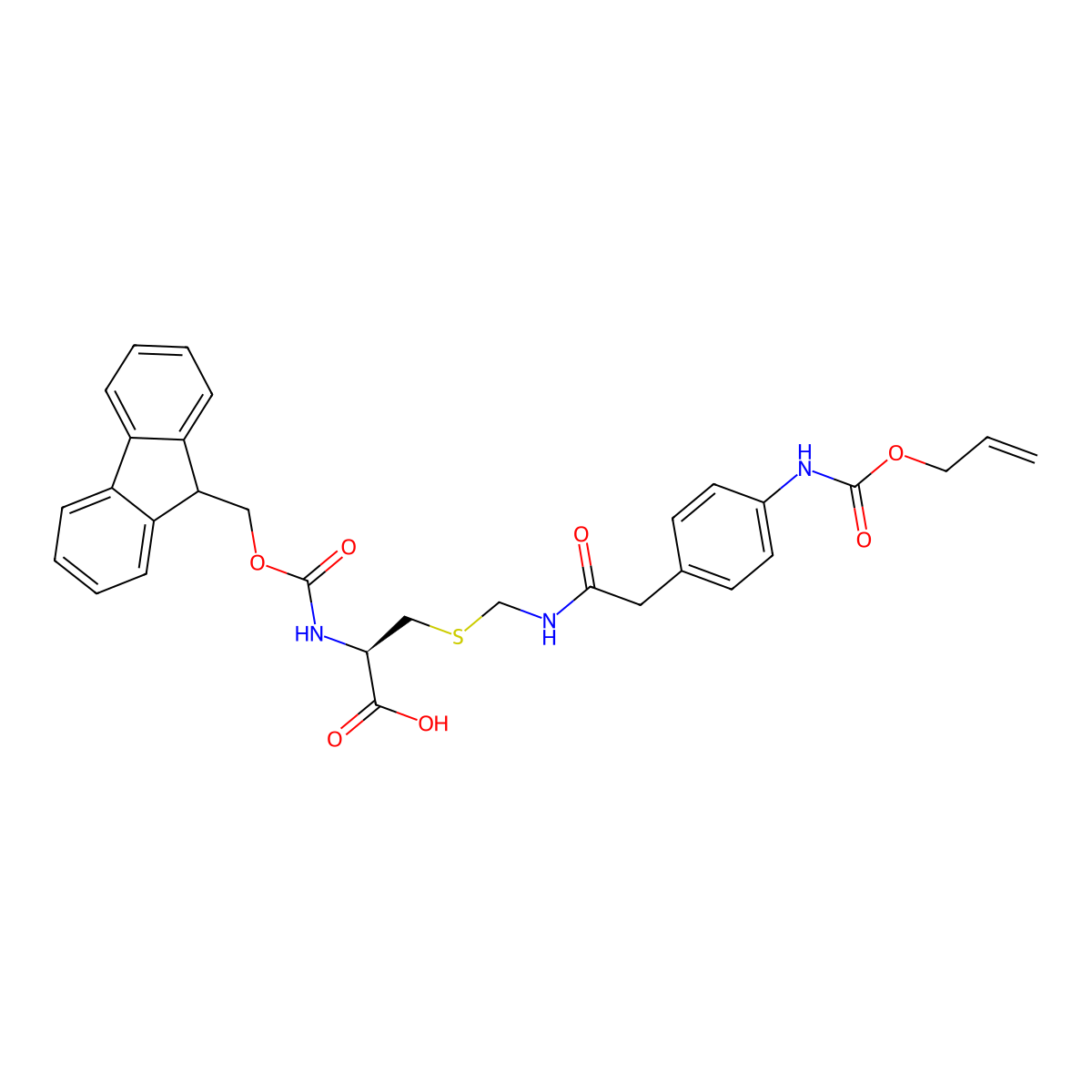 Fmoc-L-Cys(Aapam)-OH molecular structure, CAS 1946783-89-6