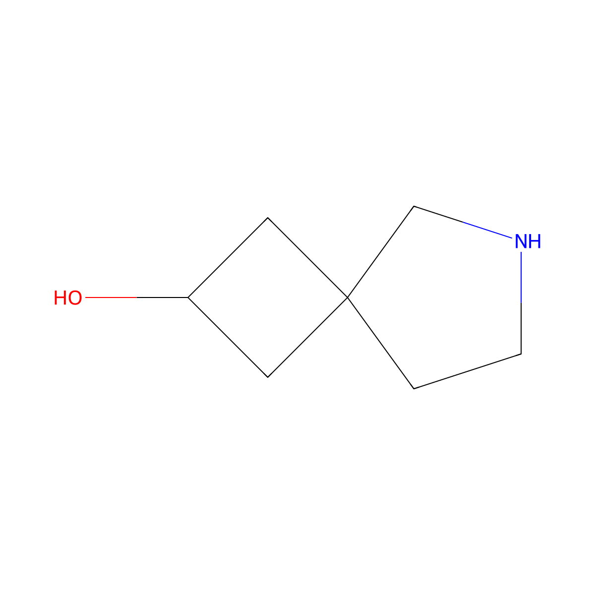 6-Azaspiro[3.4]octan-2-ol molecular structure, CAS 1946823-97-7