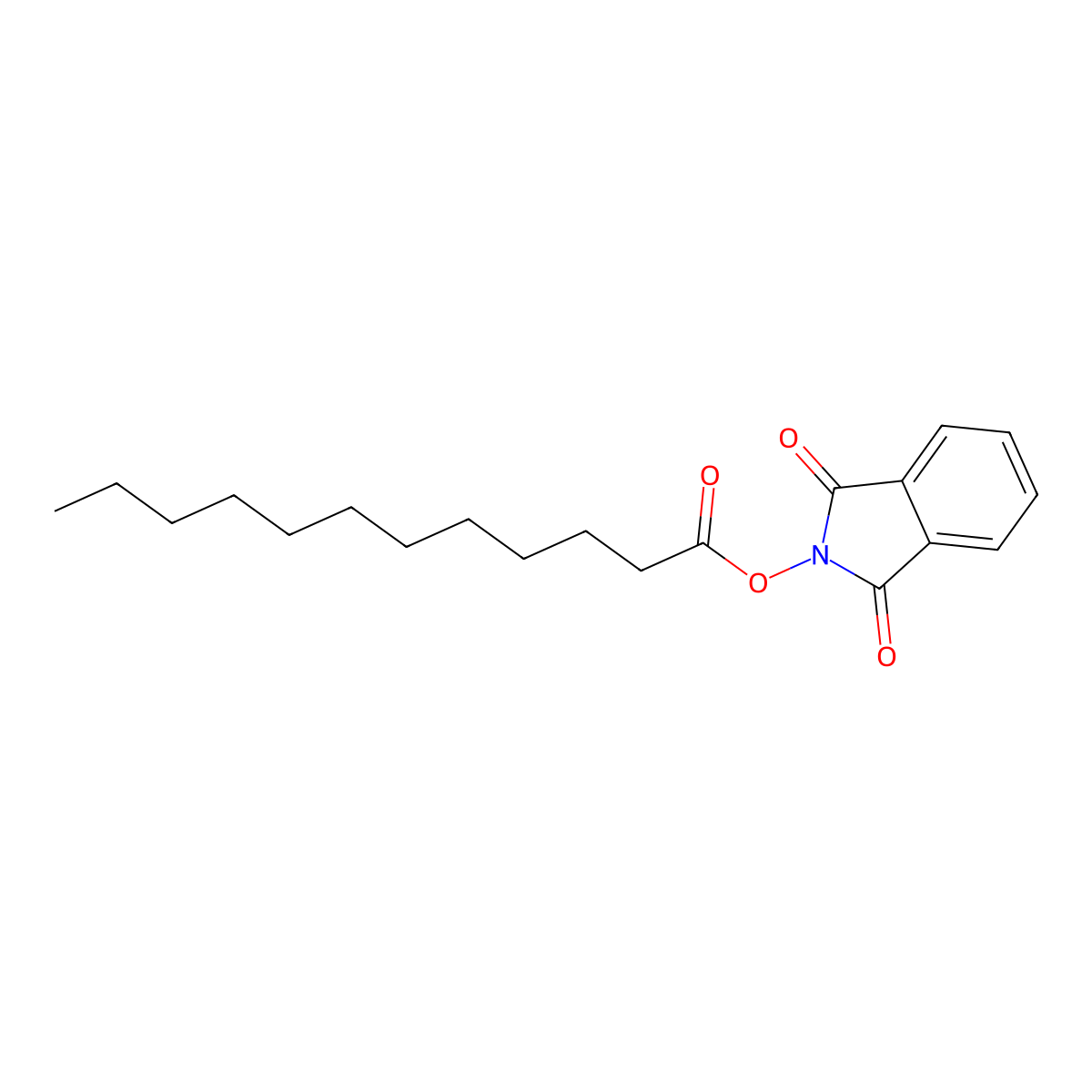 1,3-Dioxoisoindolin-2-yl dodecanoate molecular structure, CAS 1947316-71-3