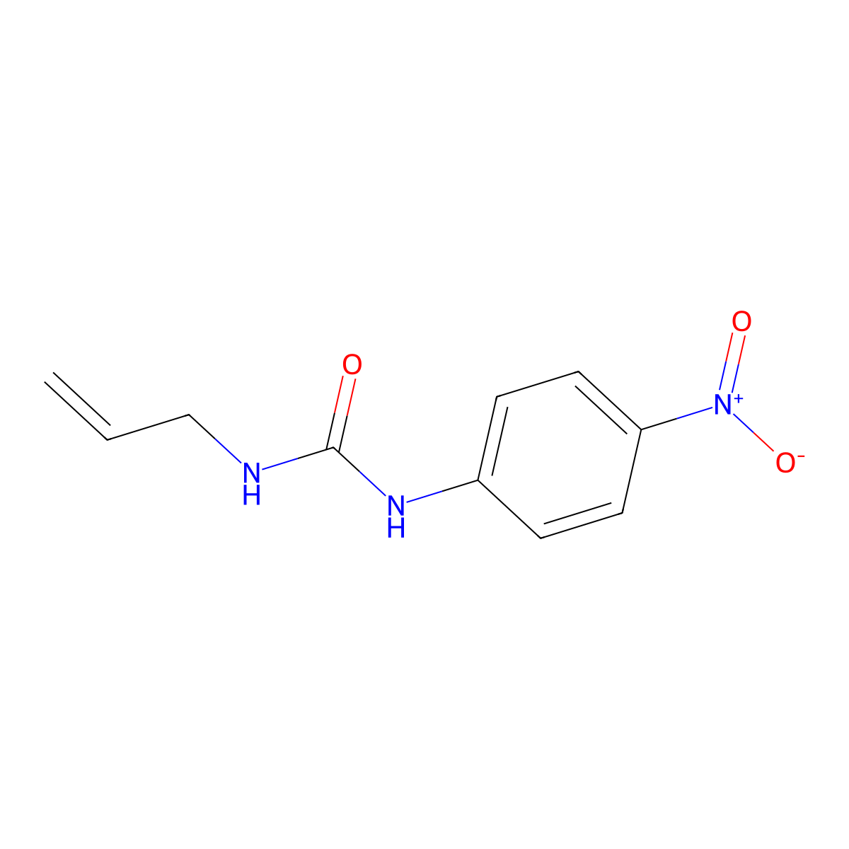 1-(4-Nitrophenyl)-3-(prop-2-en-1-yl)urea molecular structure, CAS 194788-54-0