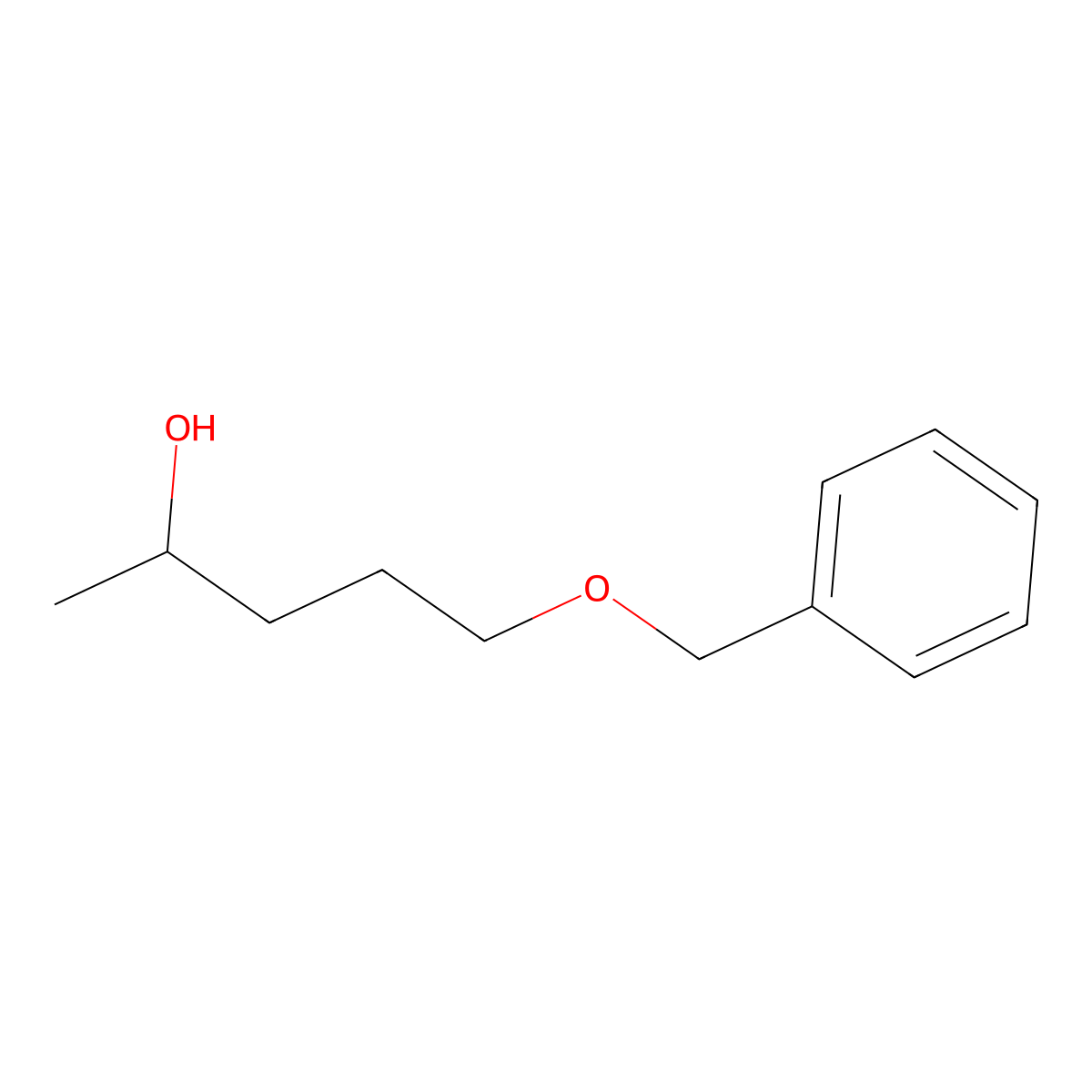 5-(Benzyloxy)pentan-2-ol molecular structure, CAS 194794-54-2
