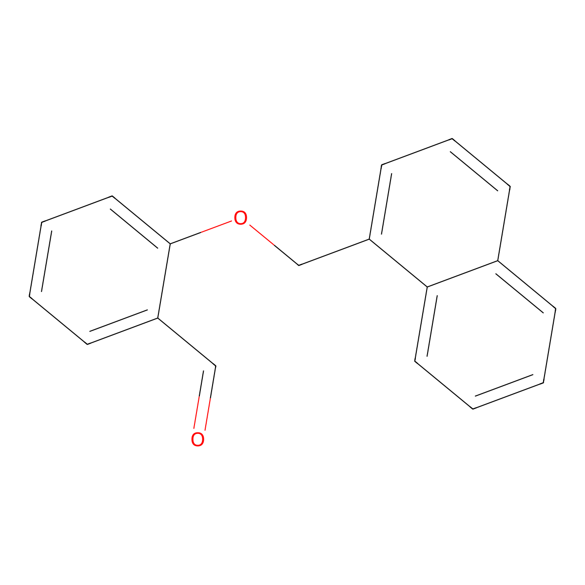2-(Naphthalen-1-ylmethoxy)benzaldehyde molecular structure, CAS 194803-00-4