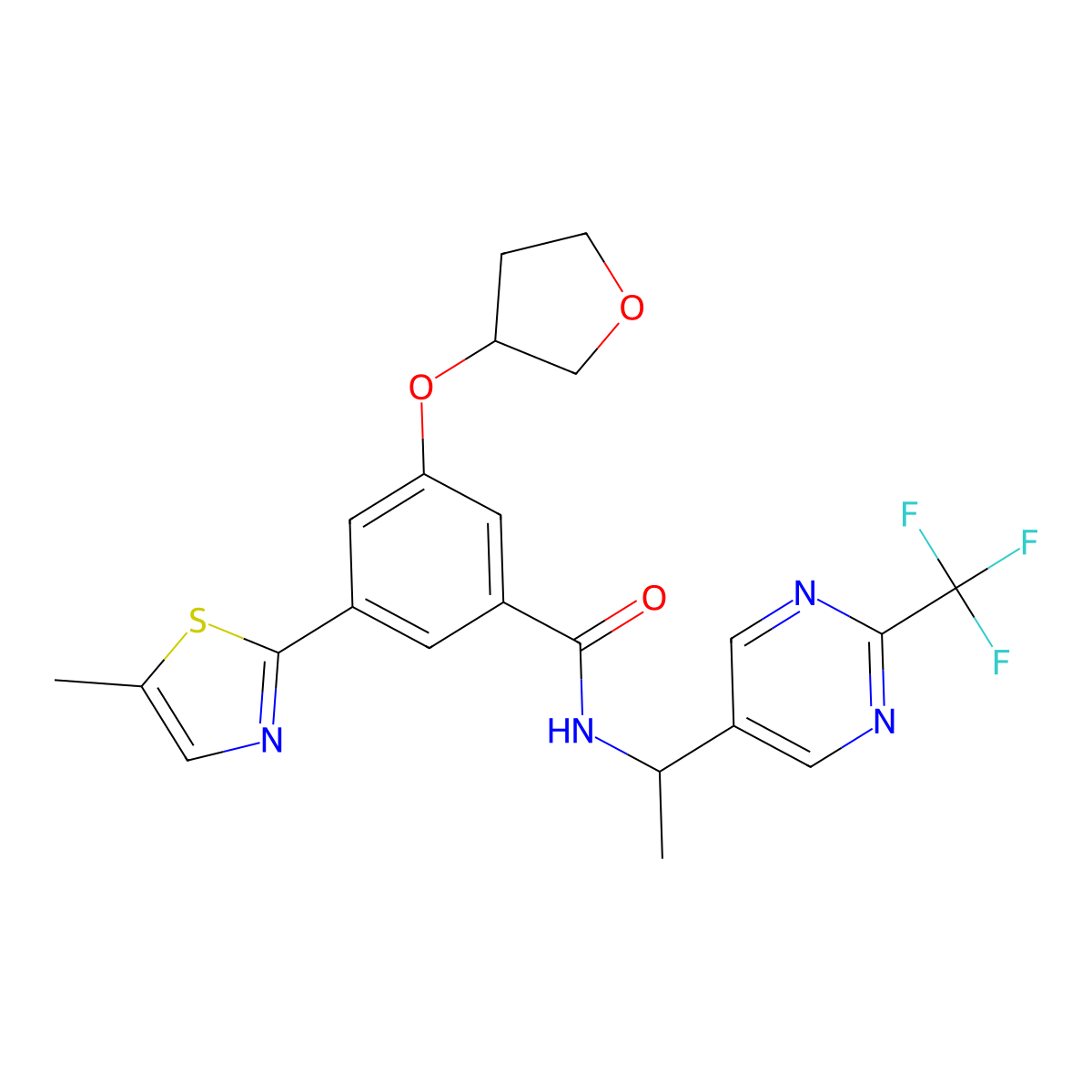 Eliapixant molecular structure, CAS 1948229-21-7